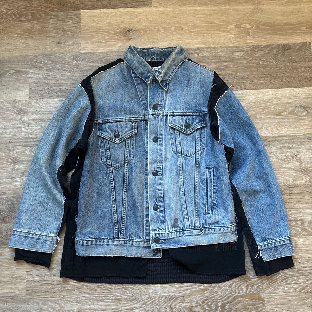 Needles Needles Rebuild Denim Jacket Size US S / EU 44-46 / 1 - 1 Thumbnail