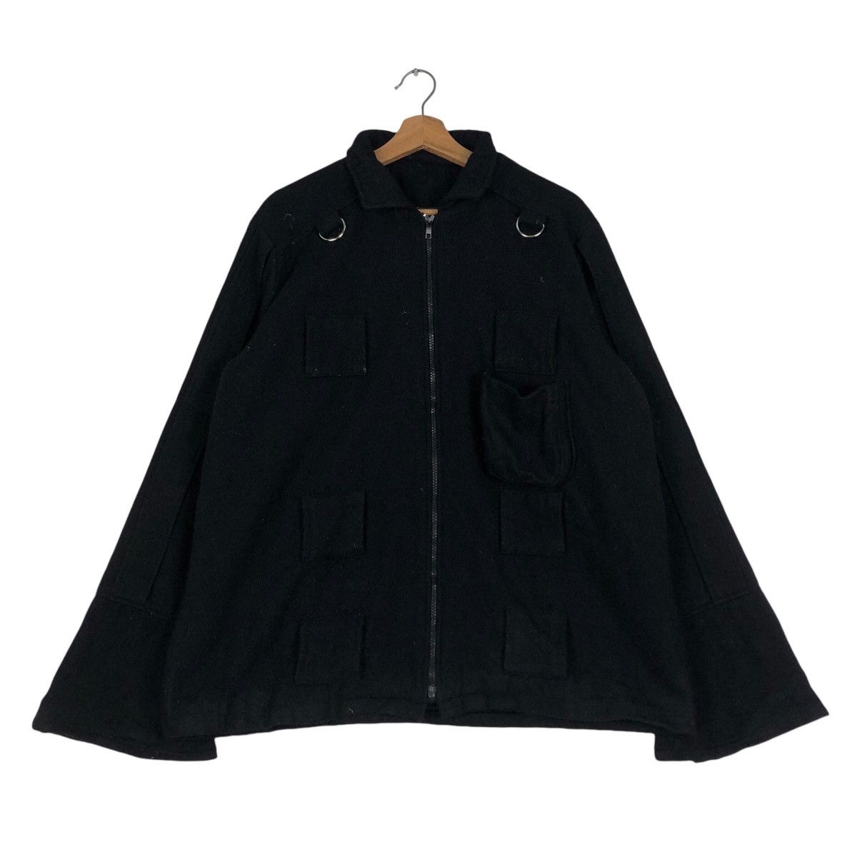 Japanese Brand 📌Vintage Bombet Jacket Bondage Biker Parachute Pocket Japan Size US M / EU 48-50 / 2 - 2 Thumbnail