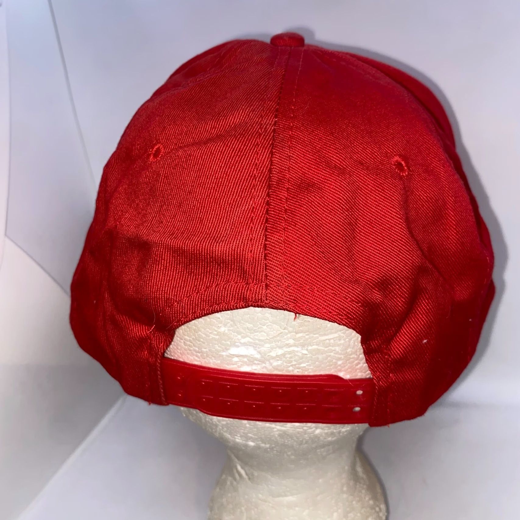 Vintage VINTAGE Snap-On Racing Snapback Hat Red Cap Child? No. Size ONE SIZE - 5 Thumbnail