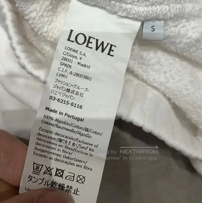 Loewe Loewe Summer Short Sleeve Graphic Hoodie . Size S / US 4 / IT 40 - 4 Thumbnail