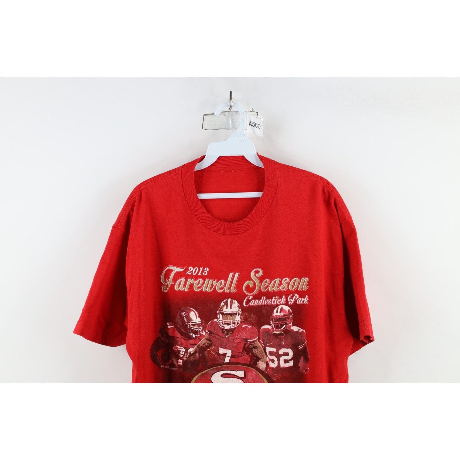 Vintage Vintage Y2K 2013 Farewell Season San Francisco 49ers T-Shirt Size US L / EU 52-54 / 3 - 2 Thumbnail