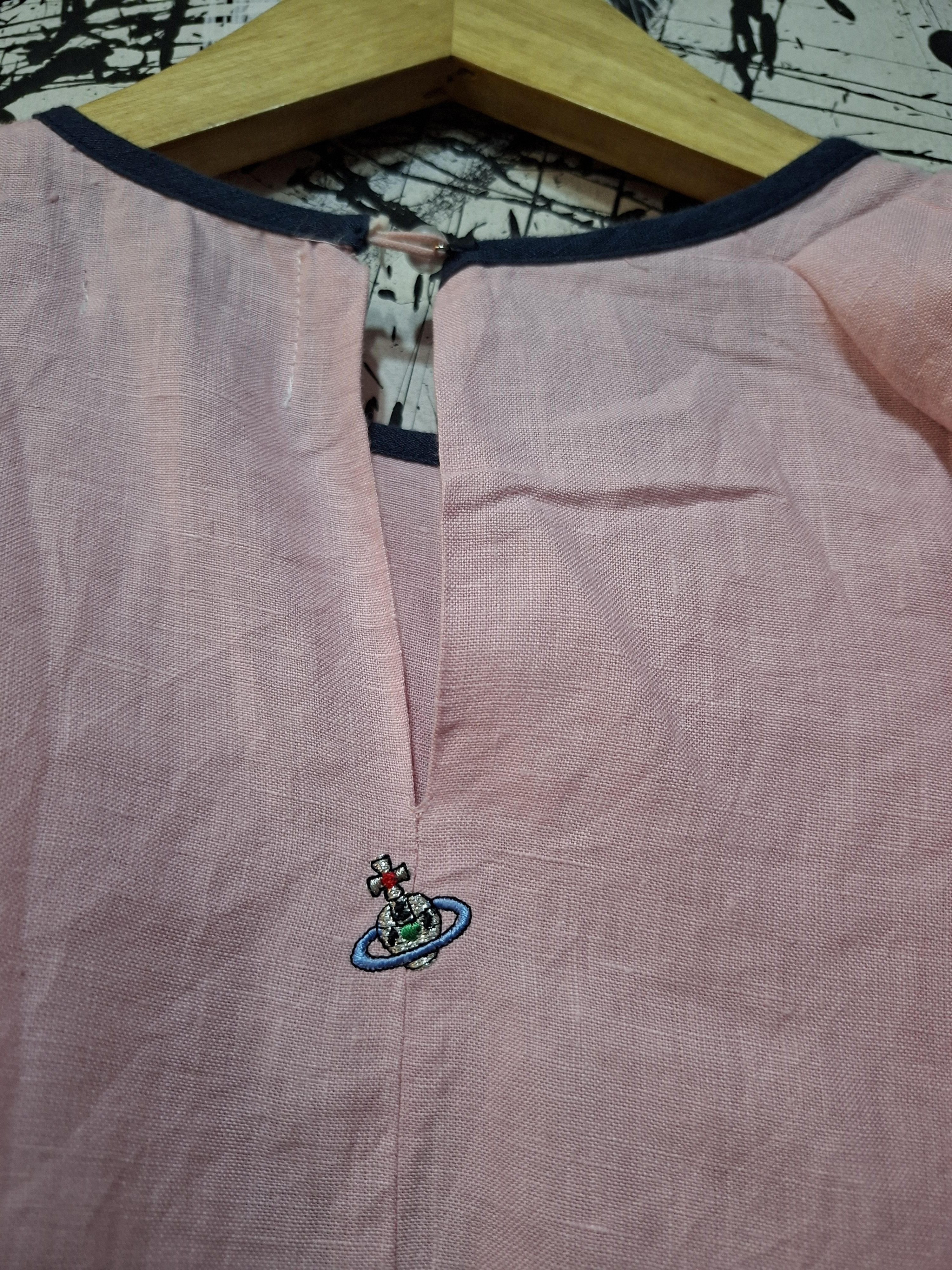Vivienne Westwood VIVIENNE WESTWOOD LONDON SS 2008 LINNEN BLOUSE Size M / US 6-8 / IT 42-44 - 5 Thumbnail