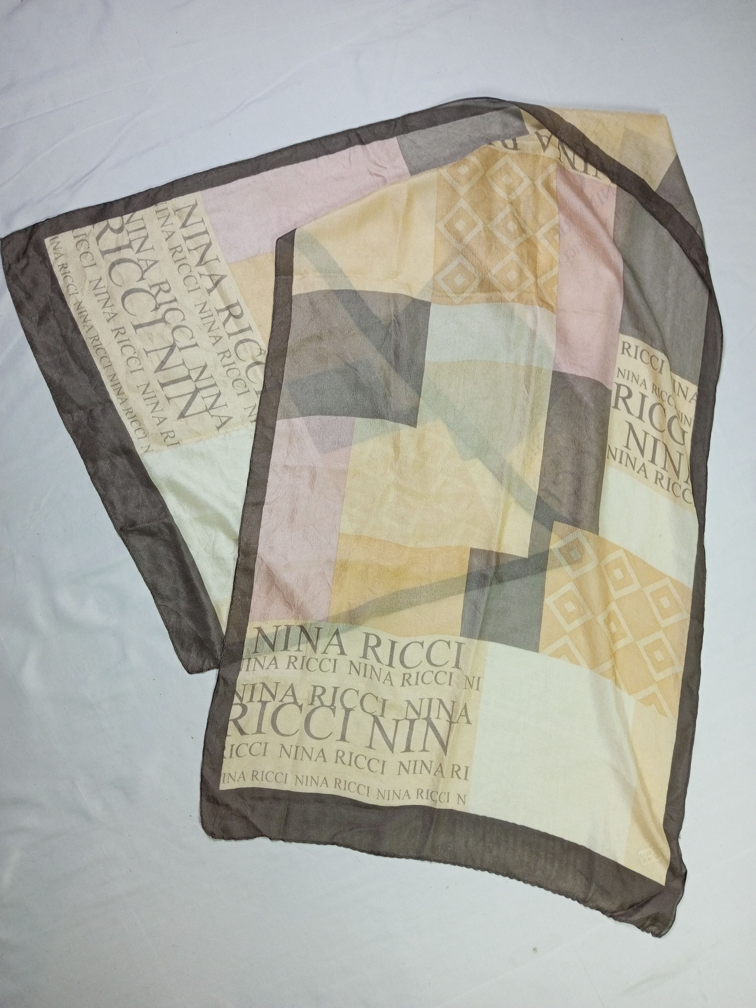 Japanese Brand × Nina Ricci Nina Ricci Silk Scarf Size ONE SIZE - 5 Thumbnail