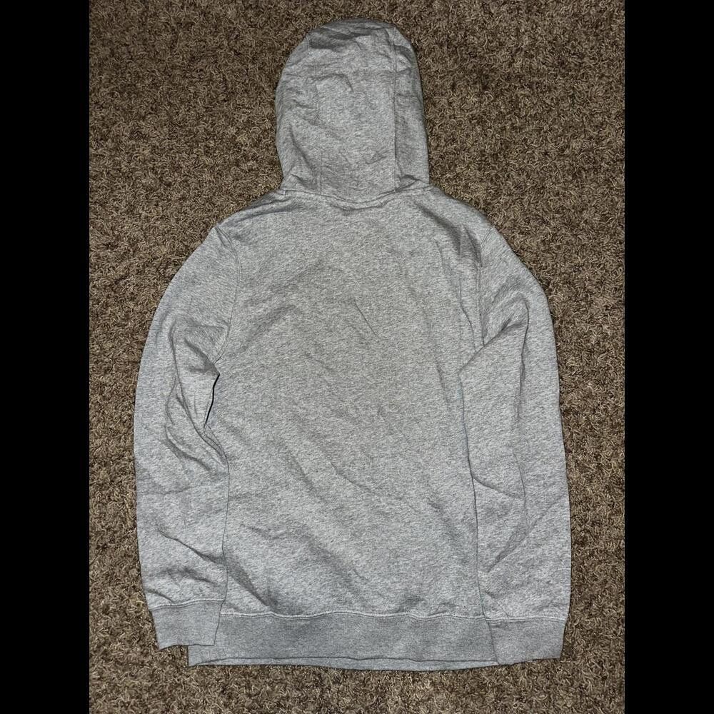 Nike Big Kids (Boy’s) Football Club Fleece Pullover Grey Hoodie Sweatshirt