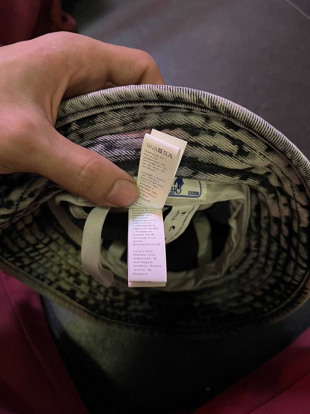 Off-White Off white x Ev Bravado bucket hat Size ONE SIZE - 9 Thumbnail