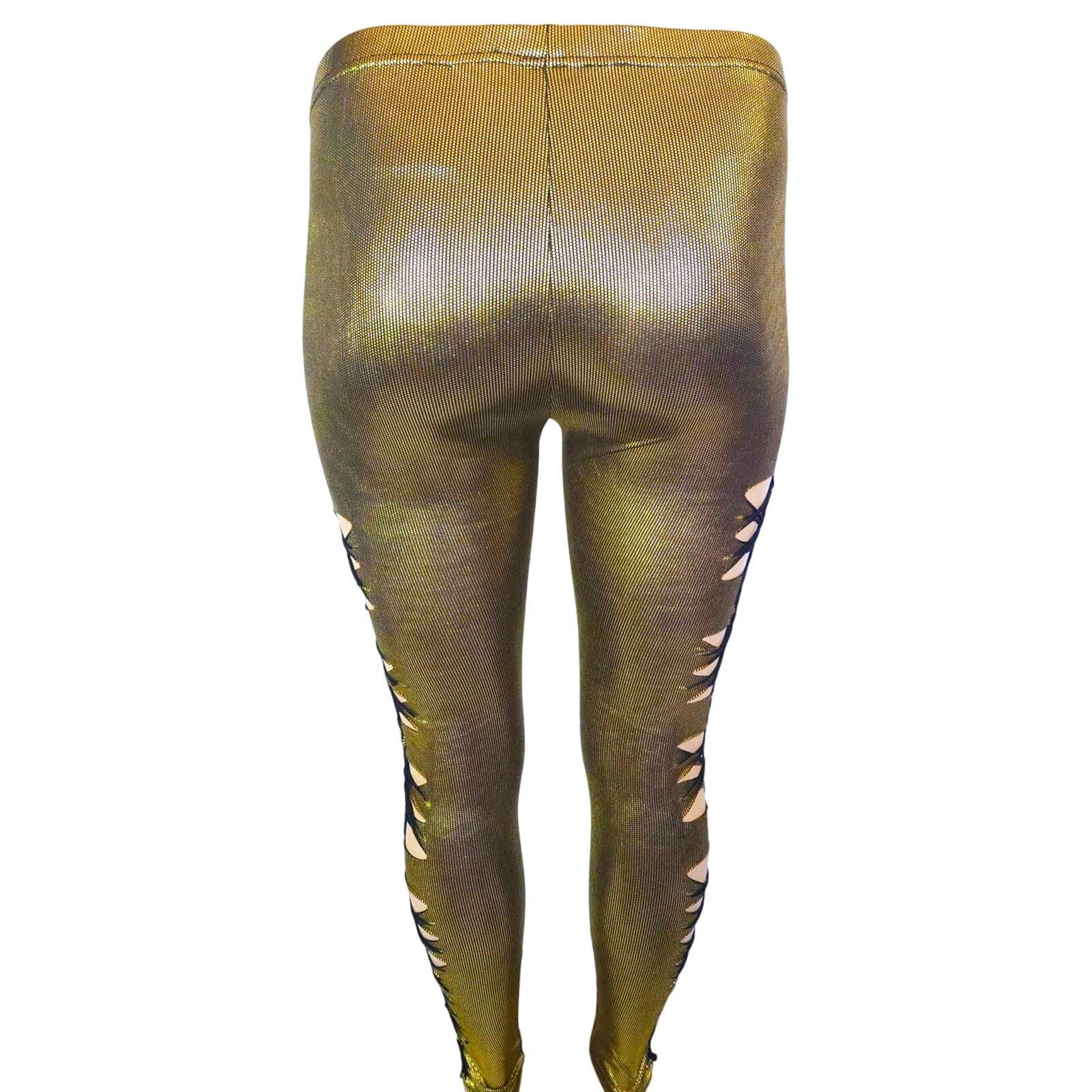 Other SolAura Designs - GOLDEN RADIANCE - 1XL/2XL - Leggings Size 38" / US 16 / IT 52 - 5 Thumbnail