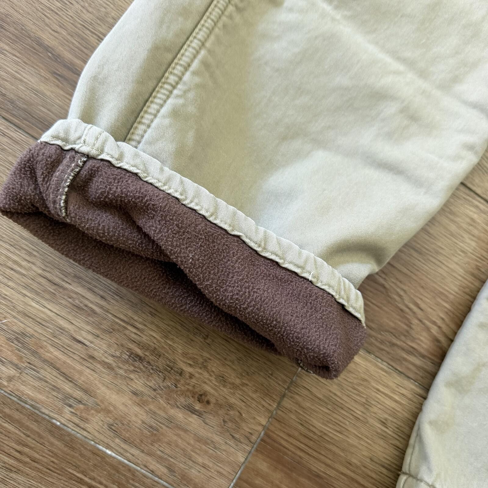 Wrangler Vintage Y2K 90s Wrangler Cargo Fleece Lined Pants Size US 34 / EU 50 - 5 Thumbnail