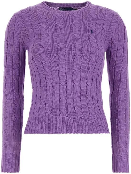 Ralph Lauren RALPH LAUREN Women Sweater 211891640 028 Purple Size L / US 10 / IT 46 - 1 Thumbnail