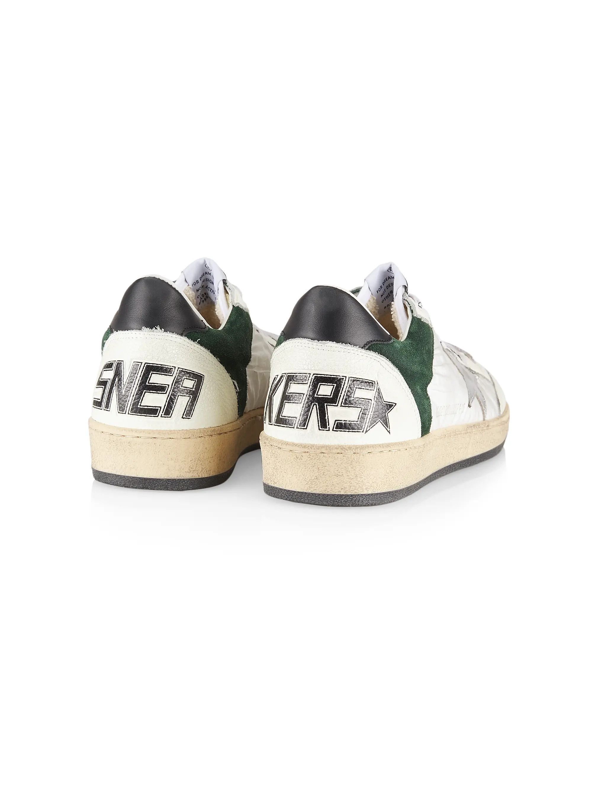 Golden Goose o1w1db10625 Ball Star Lace-Up Sneakers in Multicolor Size US 9 / EU 42 - 3 Thumbnail