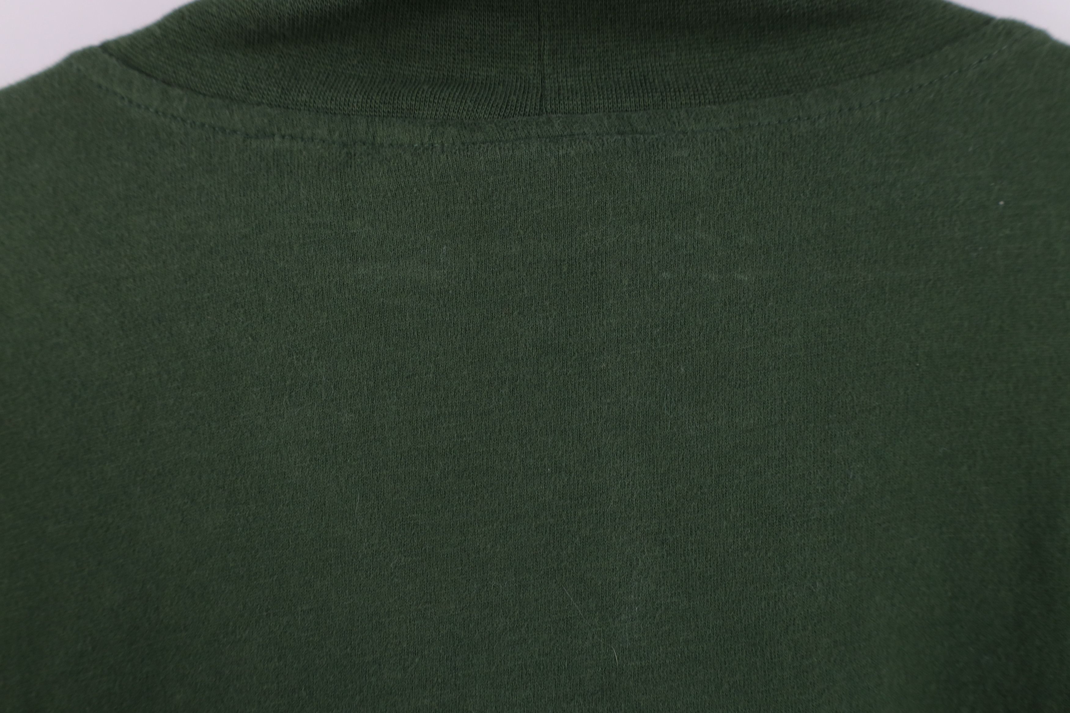 Vintage Vintage 90s Streetwear Blank Pocket Turtleneck T-Shirt Green Size US L / EU 52-54 / 3 - 11 Thumbnail