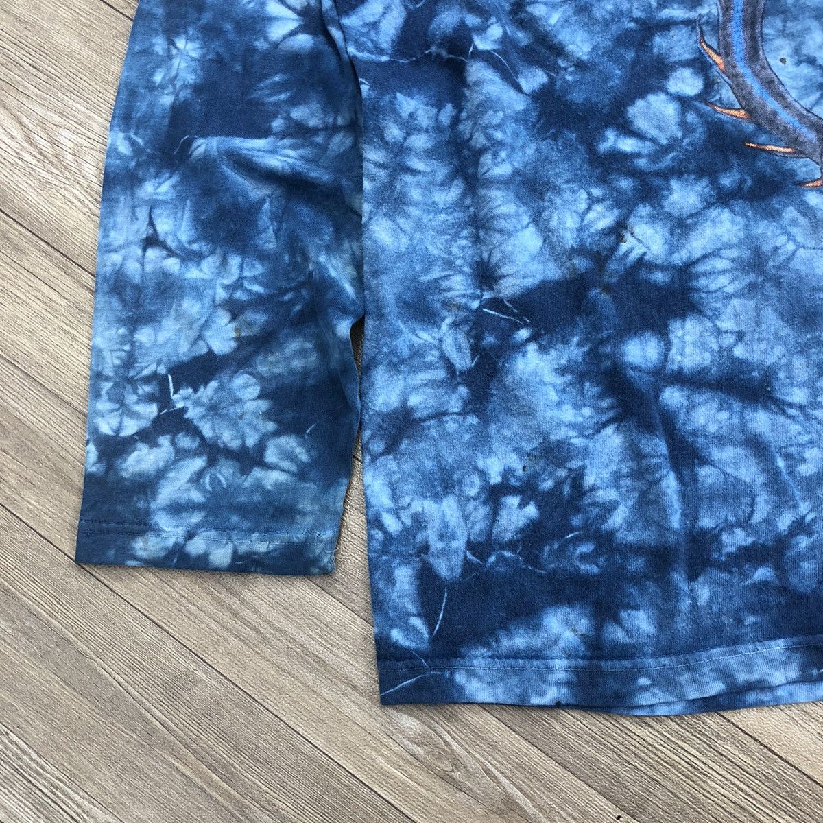 Japanese Brand 2000s Dragon Logo Art Tie Dye Long Sleeve Size US L / EU 52-54 / 3 - 4 Thumbnail