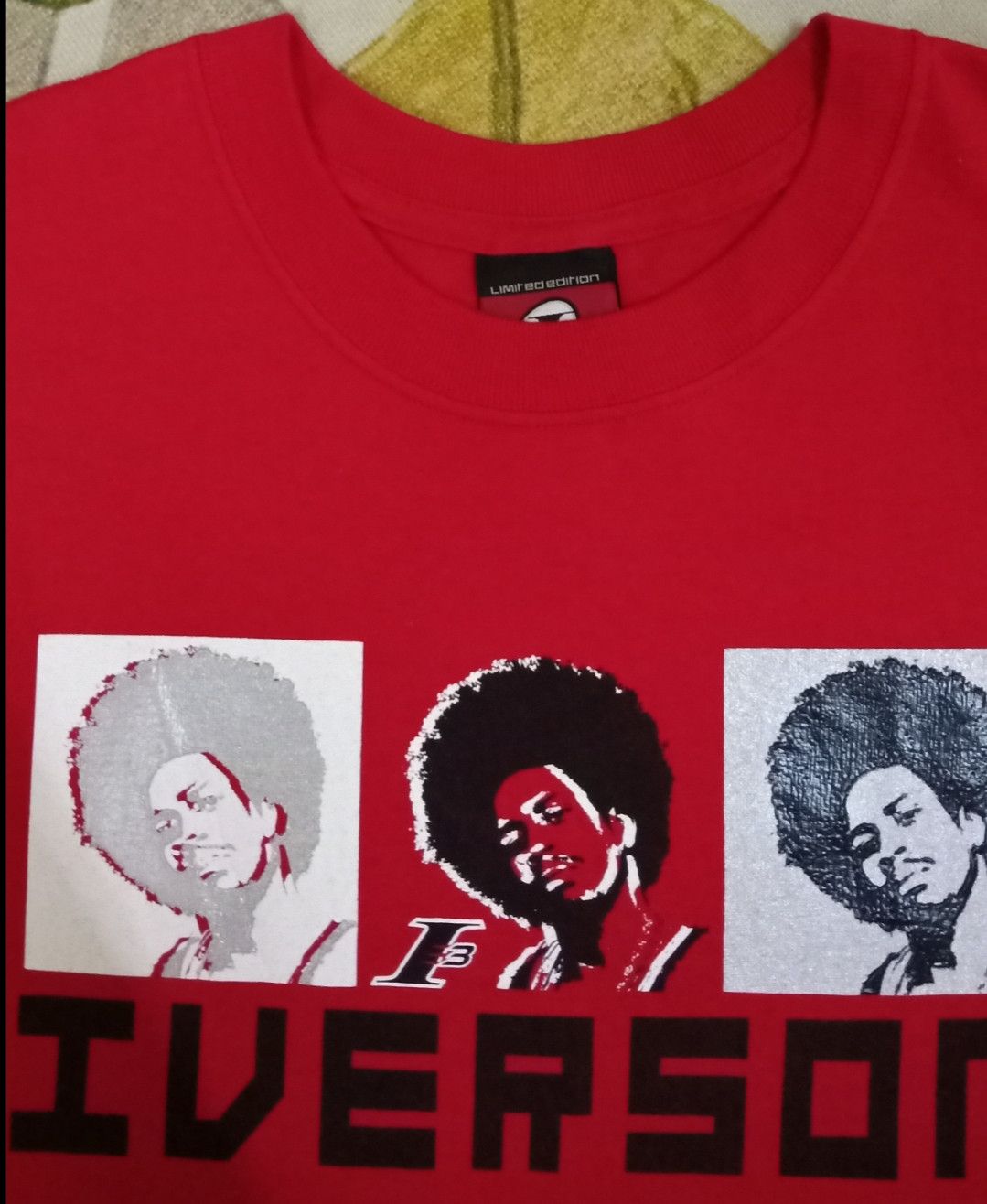 NBA × Reebok Allen Iverson "the Answer" Limited Edition Reebok T-shirt Size US L / EU 52-54 / 3 - 9 Thumbnail