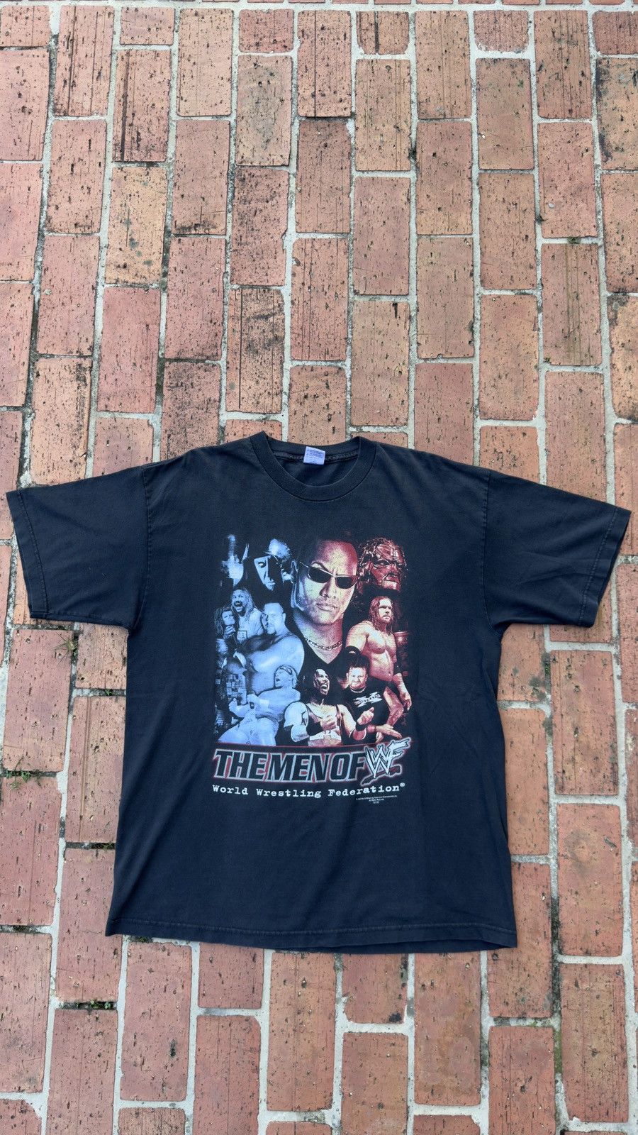 Vintage × WWF Vintage WWF Wrestler 2000 Size US XL / EU 56 / 4 - 1 Thumbnail