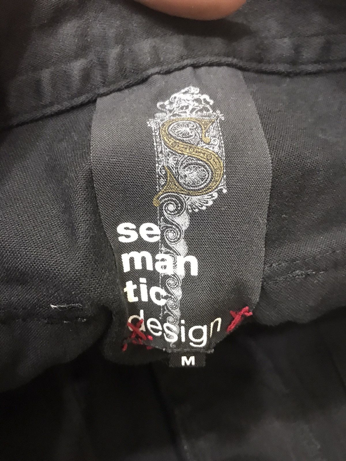 Designer × Japanese Brand semanticdesign Japan Faded Holes Style Spiky Zipper Pant F33 Size US 30 / EU 46 - 12 Thumbnail