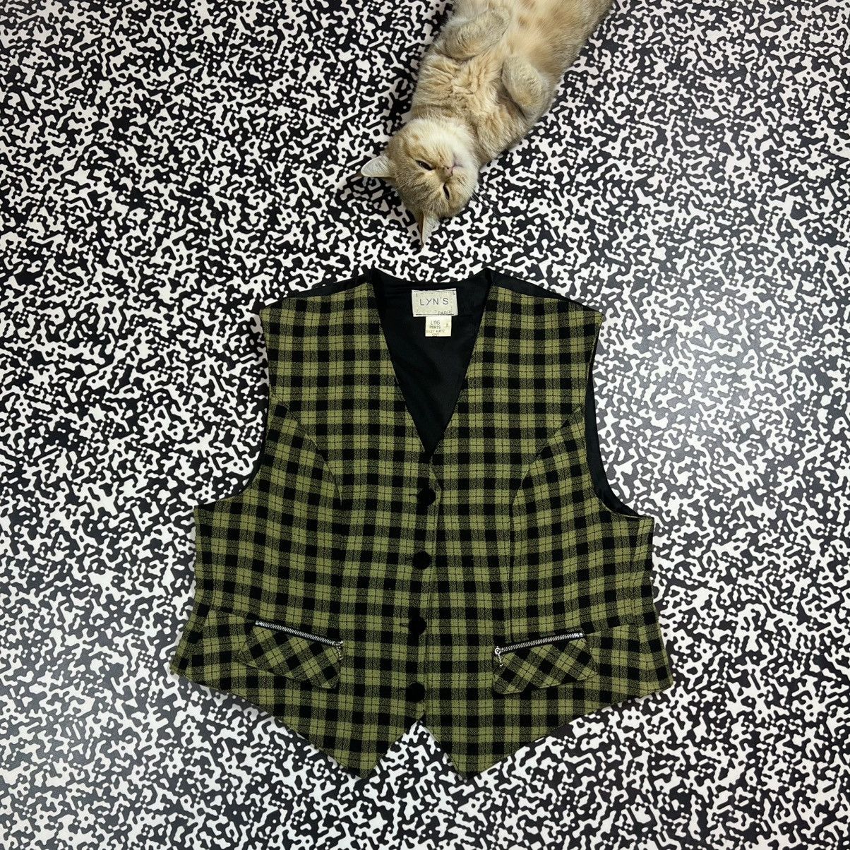 Vintage Vintage 90s Lyns Retro Luxury Style Classic Casual Vest Size S / US 4 / IT 40 - 1 Thumbnail
