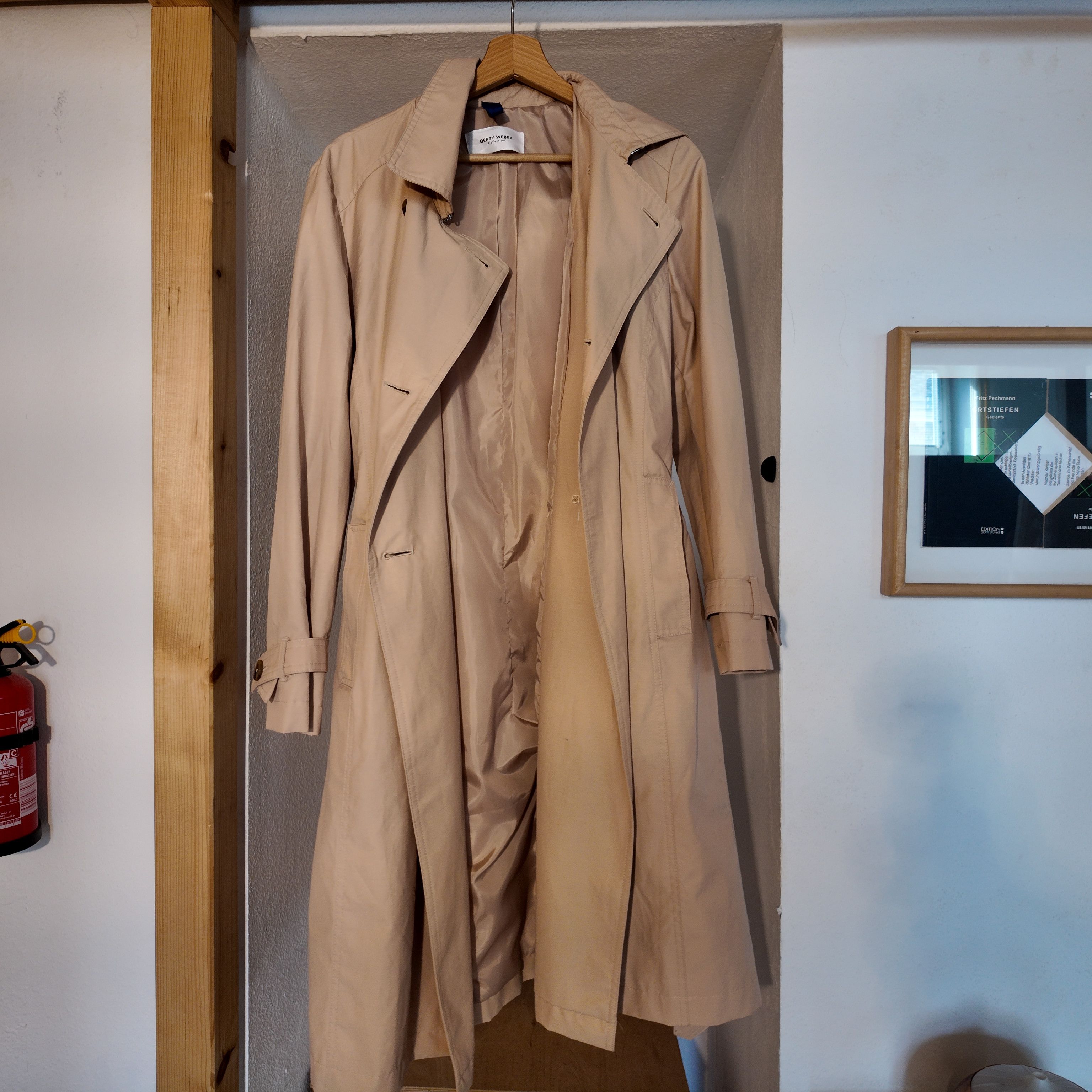 Gerry Weber Gerry Weber Collection Trench Coat Beige Size 40 Size L / US 10 / IT 46 - 1 Thumbnail