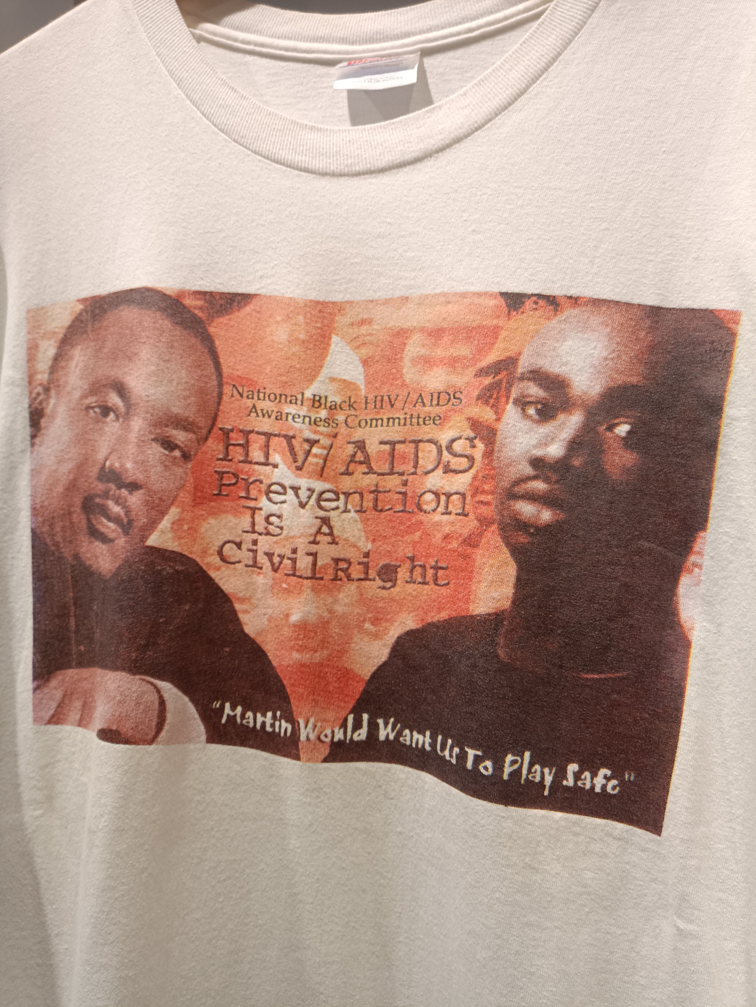Hanes × Vintage Martin Luther king aids prevention Size US XL / EU 56 / 4 - 3 Thumbnail
