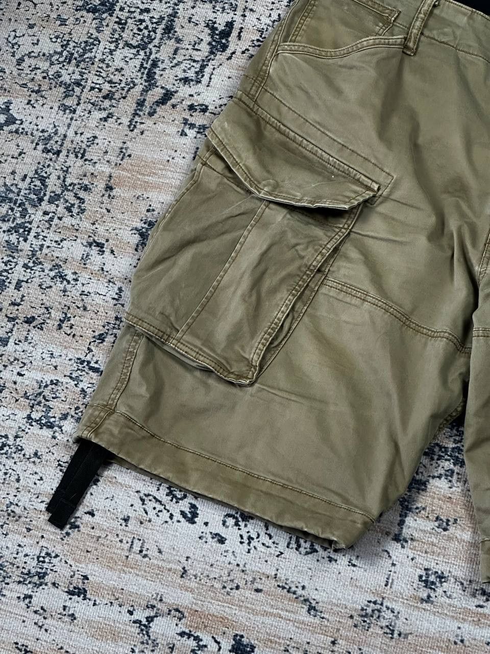 G-Star G-star Baggy Military Olive Cargo Shorts Size US 36 / EU 52 - 5 Thumbnail