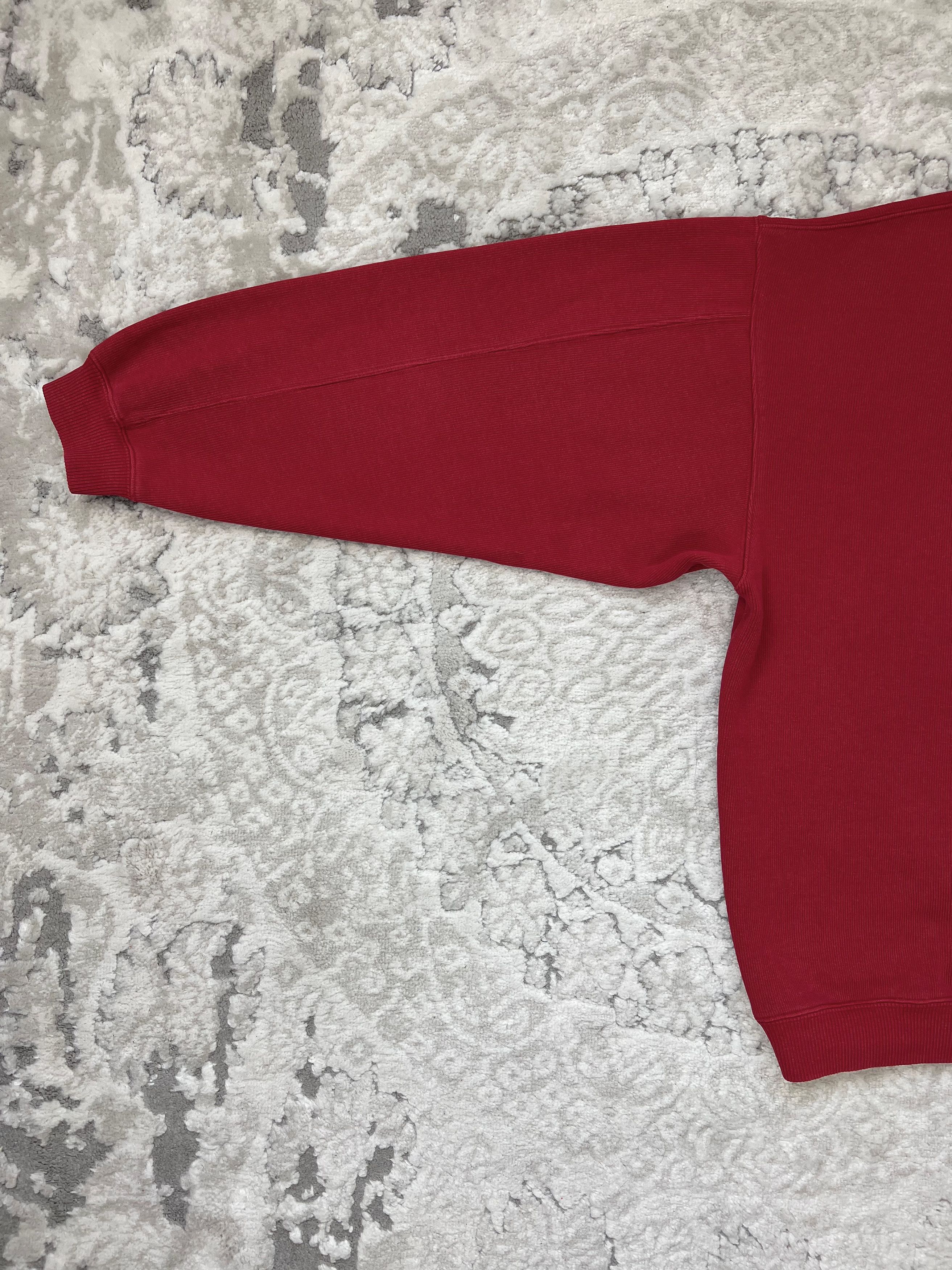 Gant × Vintage Vintage GANT V-Neck Cotton Sweater Red – 2000s – Size L Size US L / EU 52-54 / 3 - 11 Thumbnail