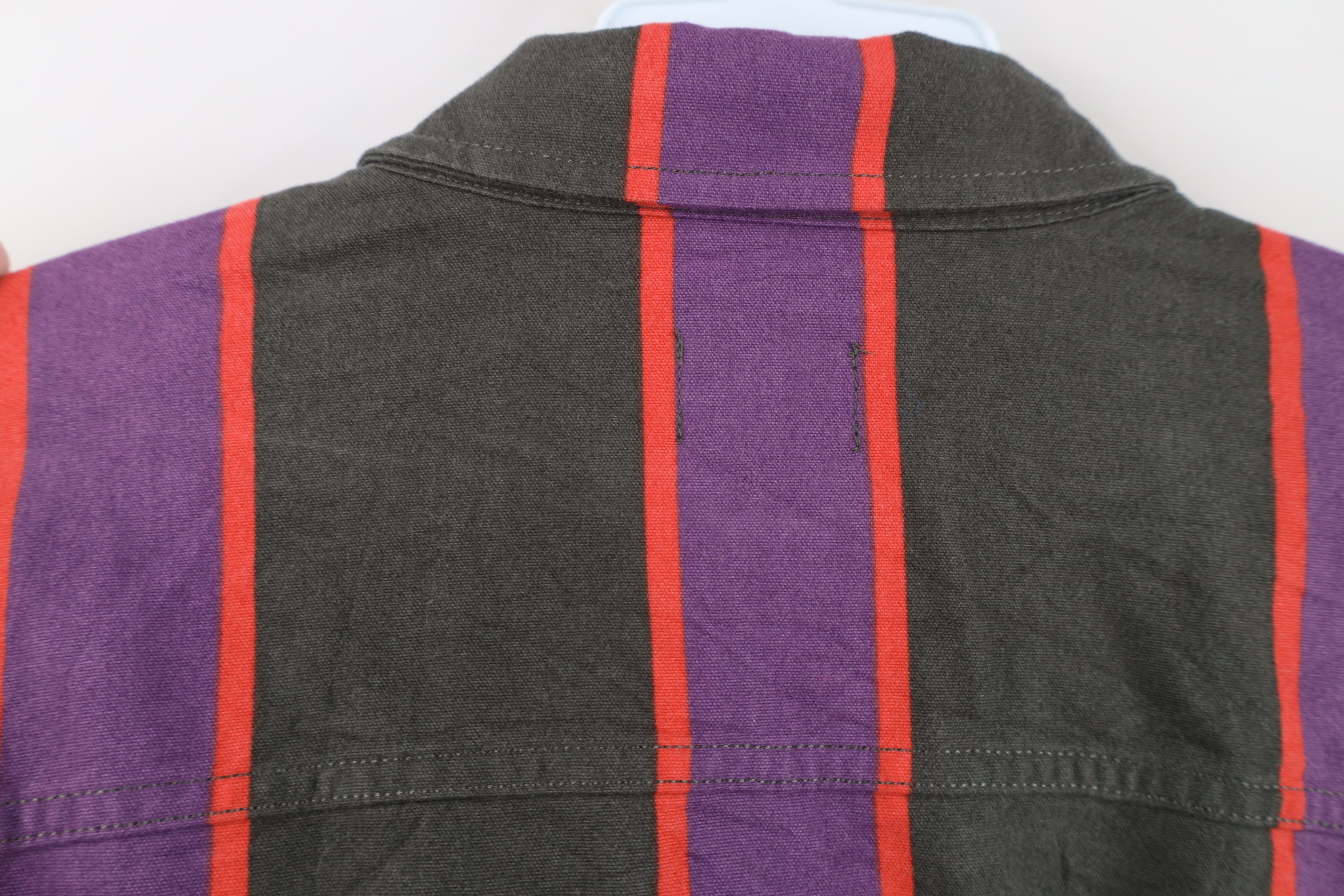 Levi's Vintage Y2K Levis Block Baggy Chamois Cloth Button Shirt Size US XL / EU 56 / 4 - 12 Thumbnail