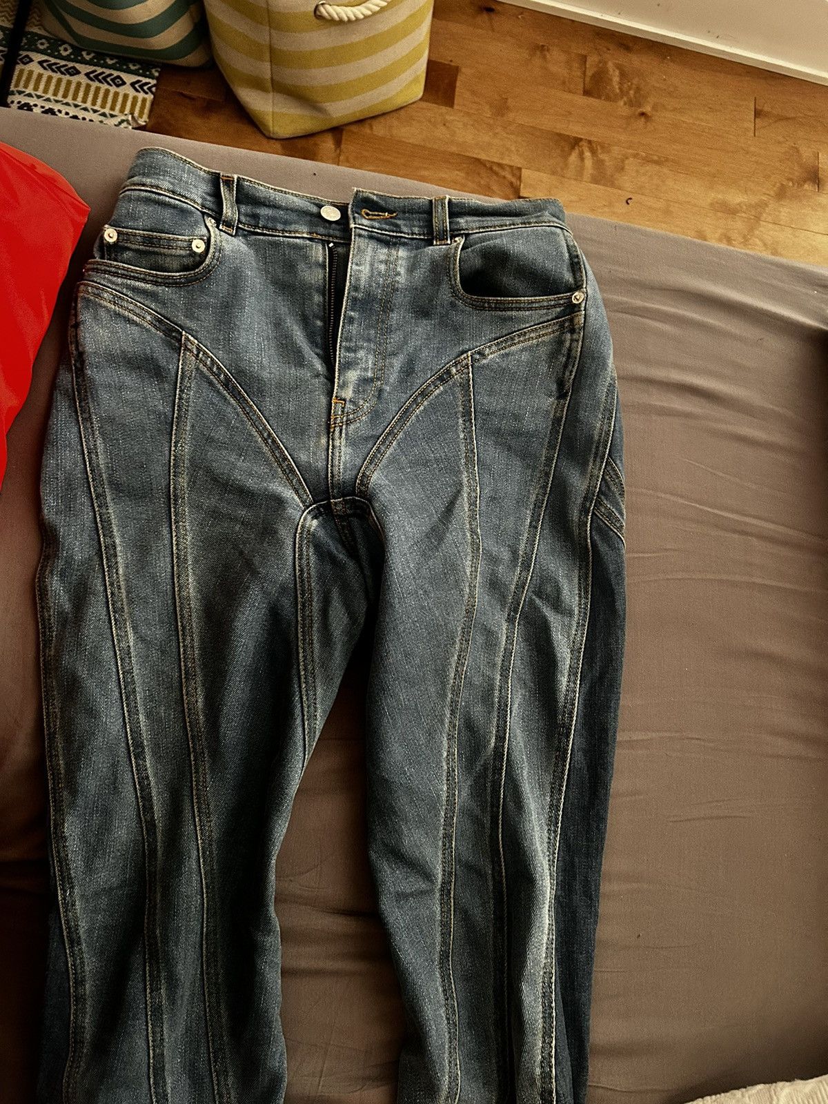 Thierry Mugler Mugler pants Size 38" / US 16 / IT 52 - 2 Thumbnail