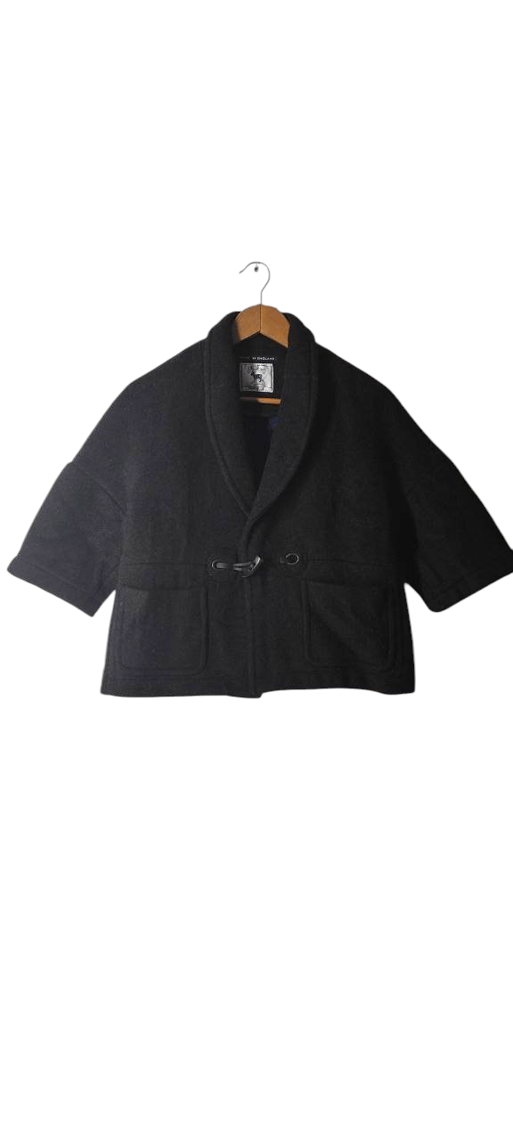 Designer HILLTOP BRAND MADE IN ENGLAND WOOL CASHMERE JACKET Size M / US 6-8 / IT 42-44 - 1 Thumbnail