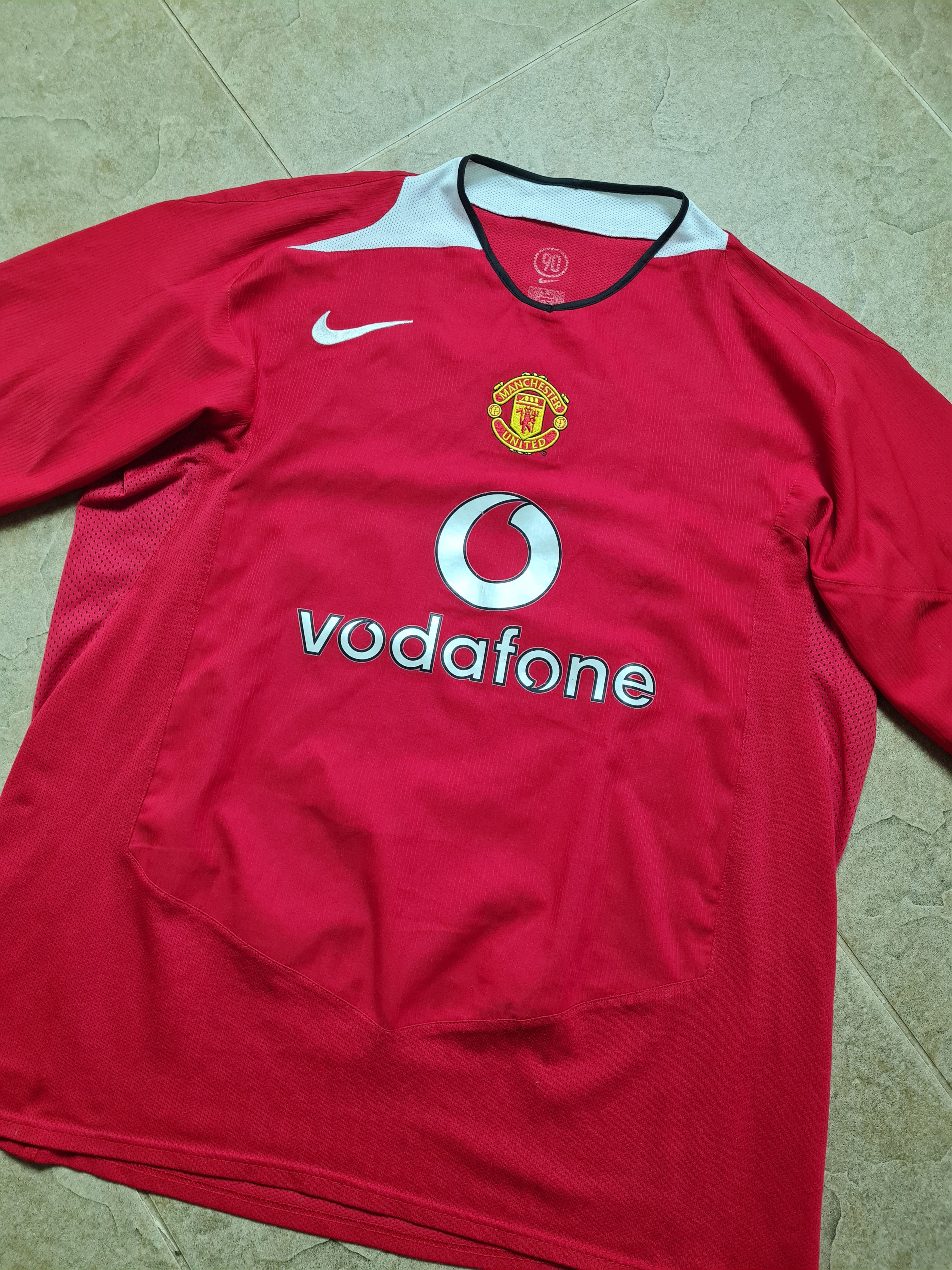 Nike Jersey Manchester United 2004/2006 Soccer Shirt Nike Size US L / EU 52-54 / 3 - 4 Thumbnail