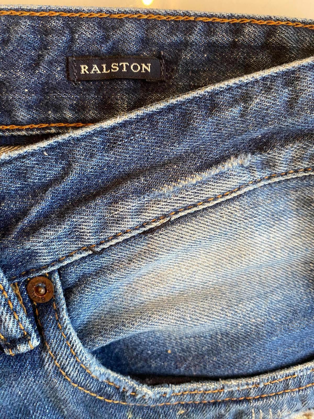 Scotch & Soda Scotch & Soda Mens Jeans Ralston Blue Distressed Size 33 Size US 33 - 9 Thumbnail