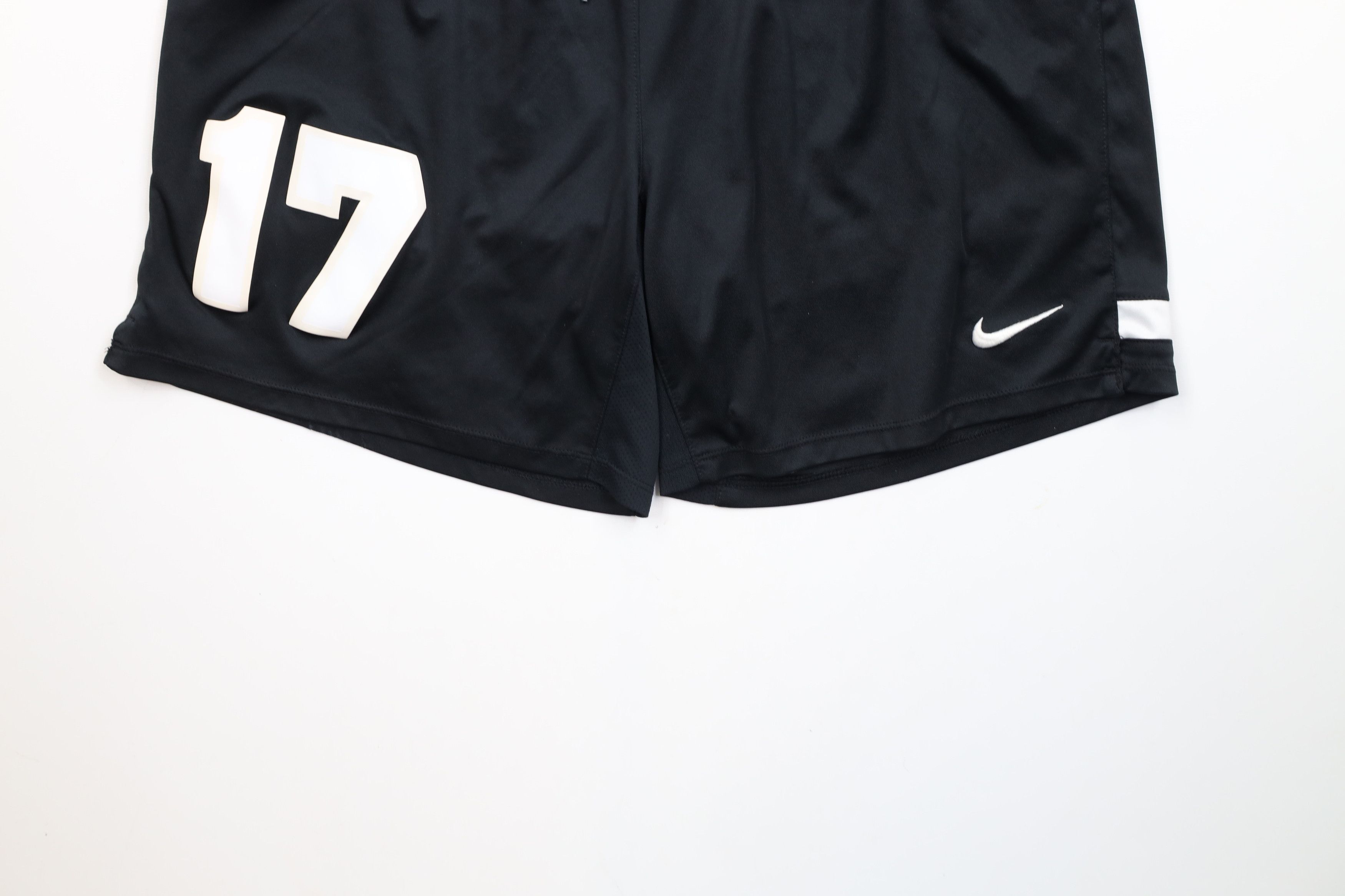 Nike × Vintage Vintage Nike Lined Running Jogging Soccer Shorts Black Size US 32 / EU 48 - 4 Thumbnail
