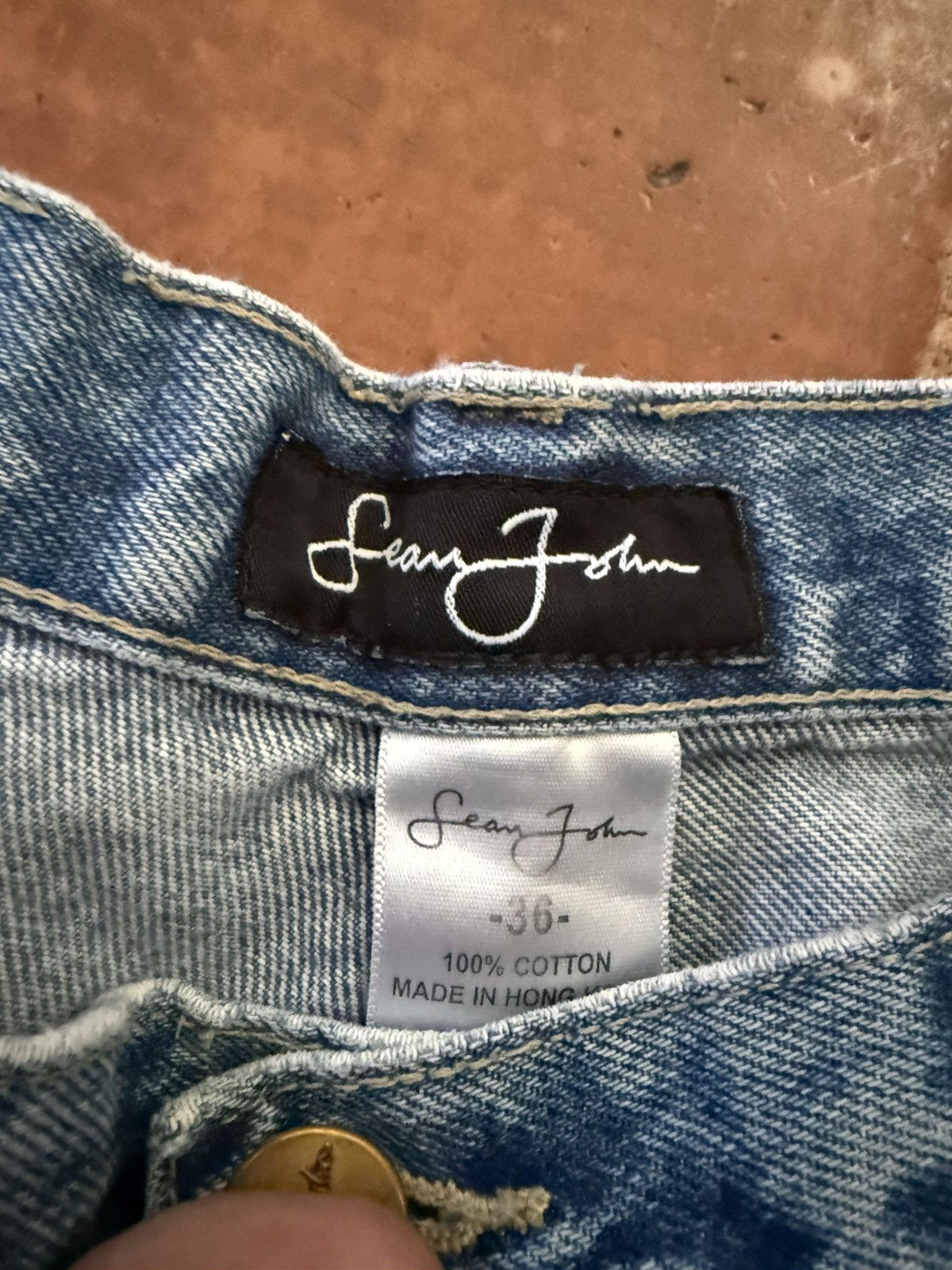 Sean John Sean John Carpenter Denim Shorts Size US 36 / EU 52 - 2 Thumbnail