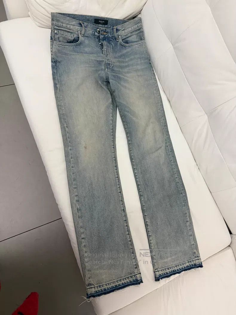 Amiri Amiri Size 30 Men's casual pants, bell-bottoms Size US 30 / EU 46 - 1 Thumbnail
