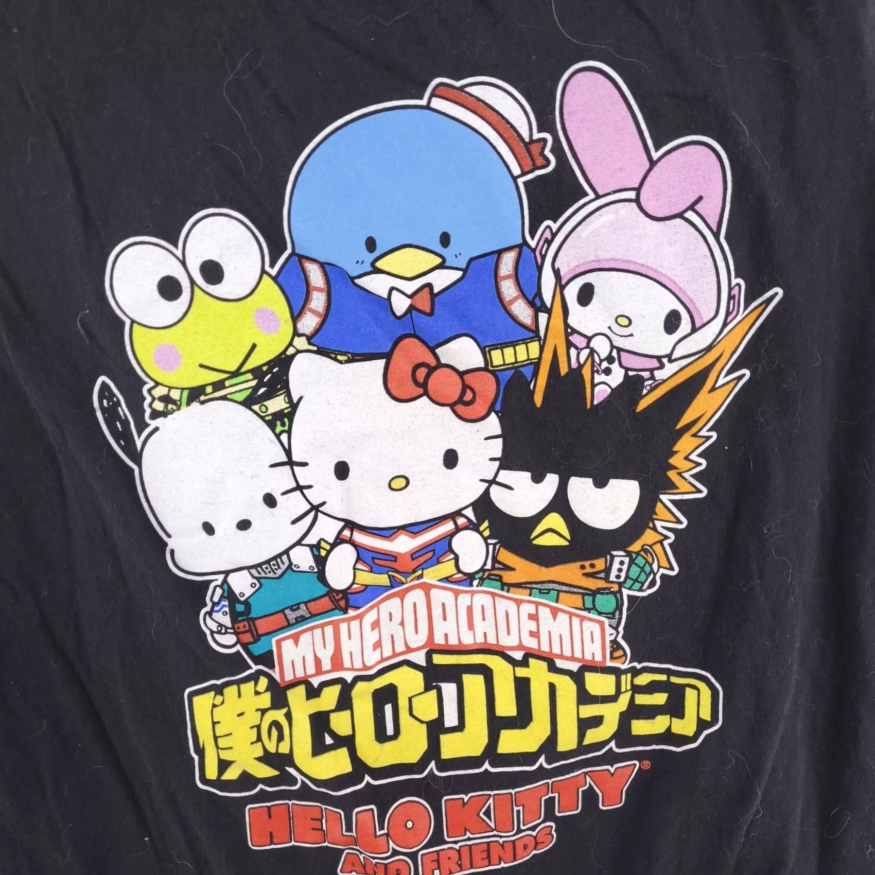 Vintage VINTAGE? Sanrio Shirt Mens Small Slim Fit My Hero Hello Kitty Graphic Size US S / EU 44-46 / 1 - 2 Thumbnail