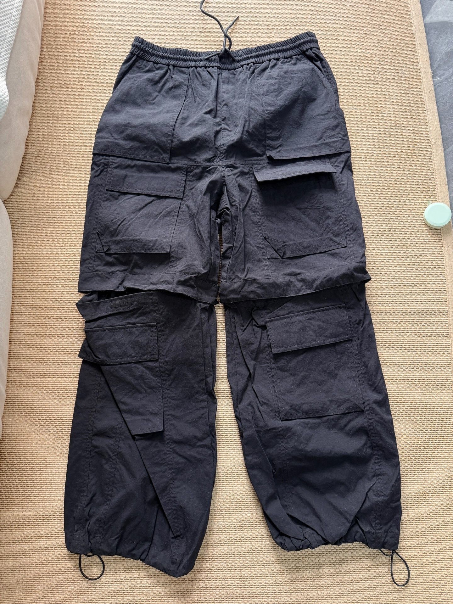 Juun.J Juun.J Cargo Wide-Leg Trousers with Detachable Shorts Size US 32 / EU 48 - 1 Thumbnail