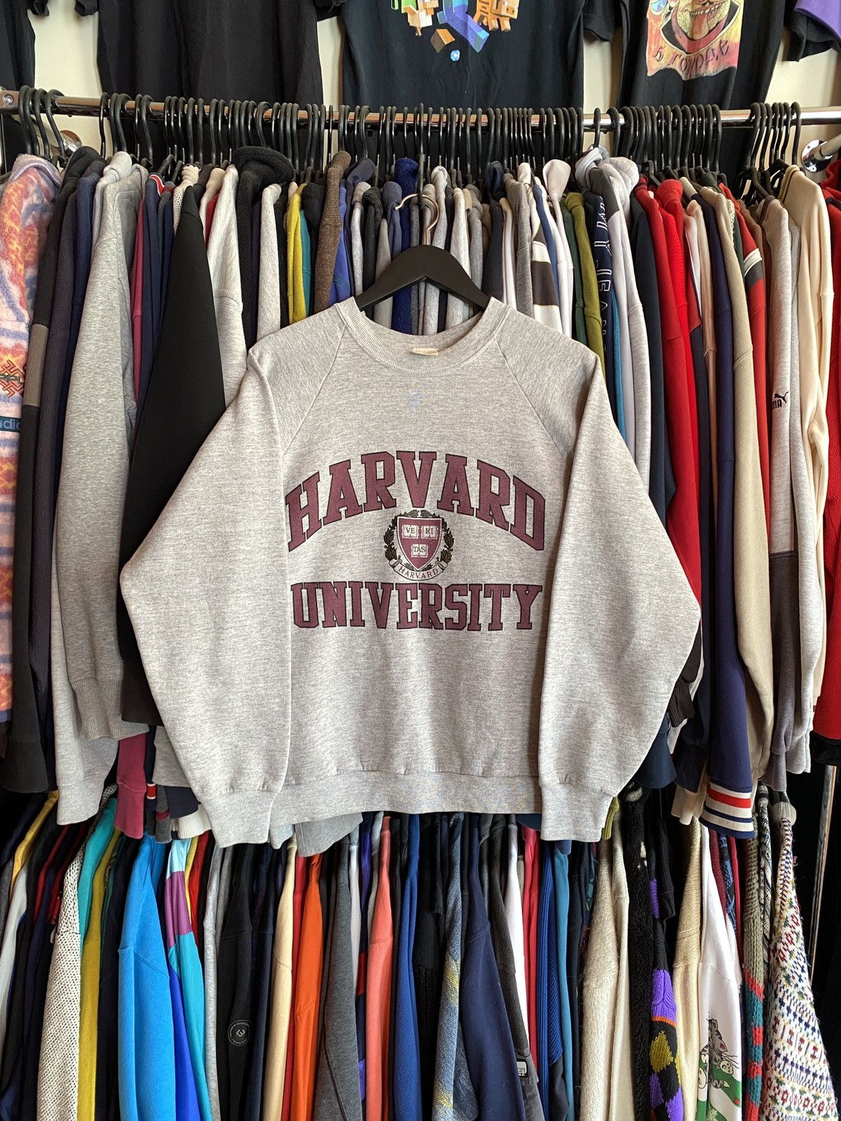 Vintage HARVARD UNIVERSITY VINTAGE SWEATSHIRT 90s Size US L / EU 52-54 / 3 - 1 Thumbnail
