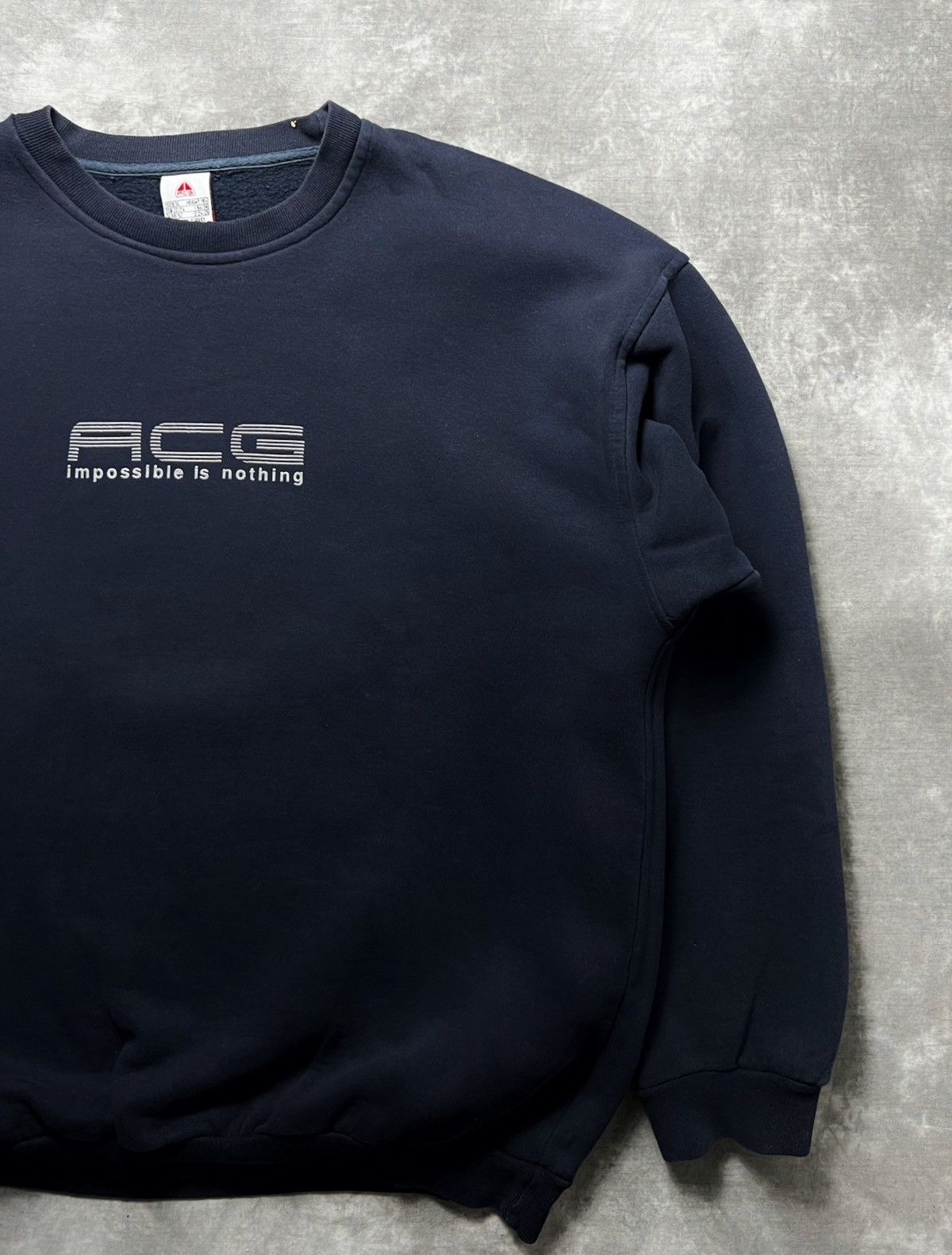 Nike ACG Sweatshirt Nike ACG vintage mens sweter big logo ACG Nike Size US XL / EU 56 / 4 - 3 Thumbnail