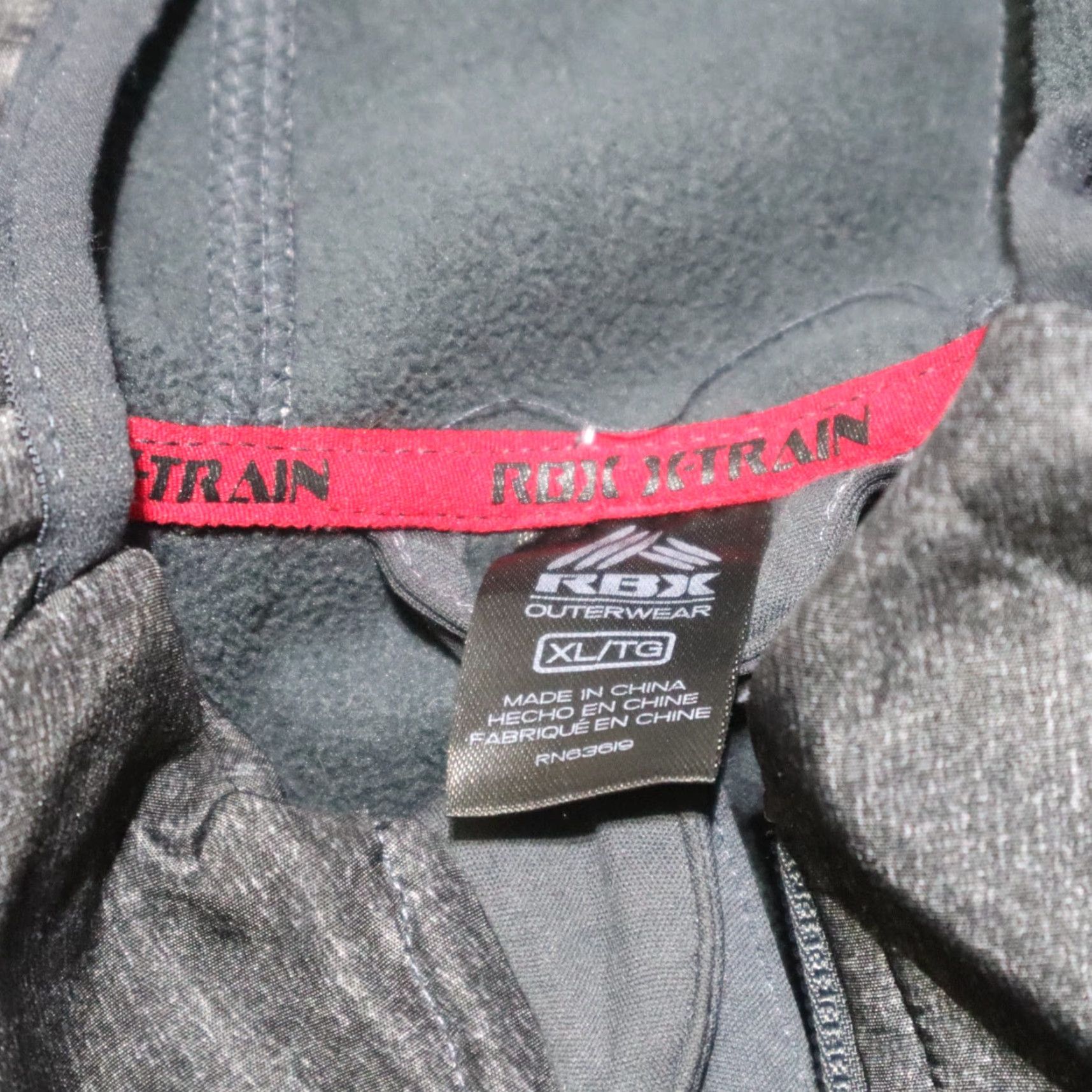Vintage RBX Xtrain Gray Full Zip Hooded Perform Athletic Jacket Adult Men L Large Size US L / EU 52-54 / 3 - 3 Thumbnail