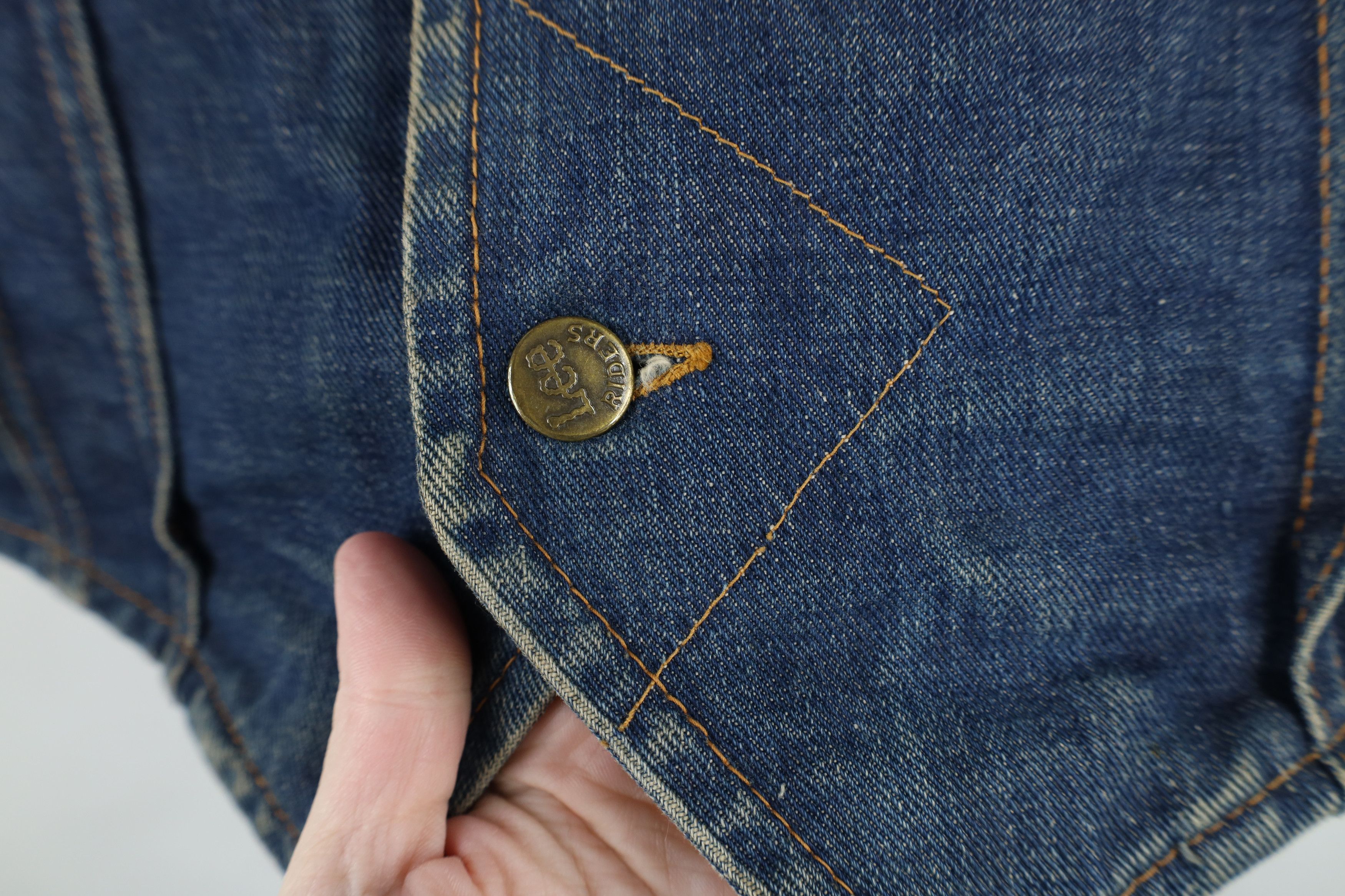 Lee × Vintage Vintage 60s 70s Lee Storm Rider Lined Denim Vest Jacket USA Size US M / EU 48-50 / 2 - 6 Thumbnail