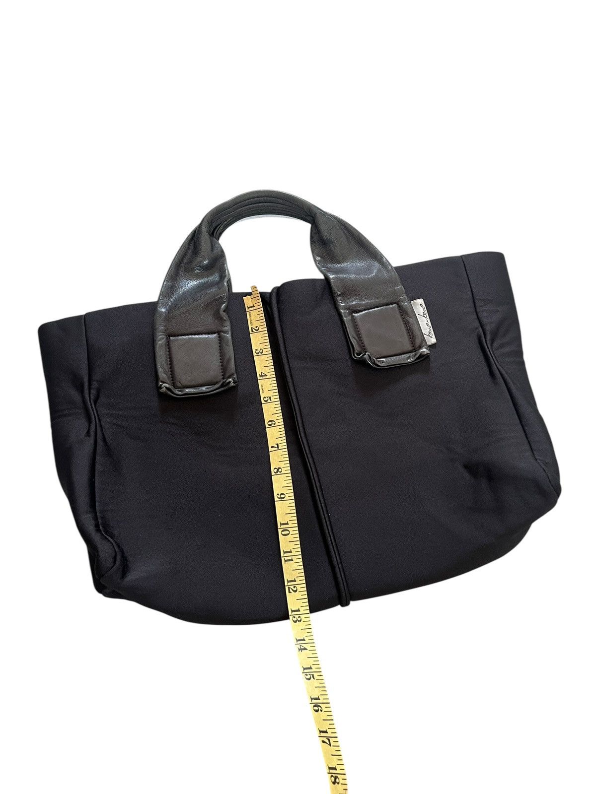 Yohji Yamamoto Yohji Yamamoto Kawa-Kawa Sponge + Leather Bag Size ONE SIZE - 13 Thumbnail