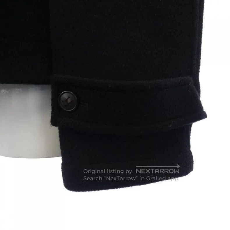 Hermes Hermes Wool and cashmere leather-buttoned coat Size XS / US 0-2 / IT 36-38 - 6 Thumbnail
