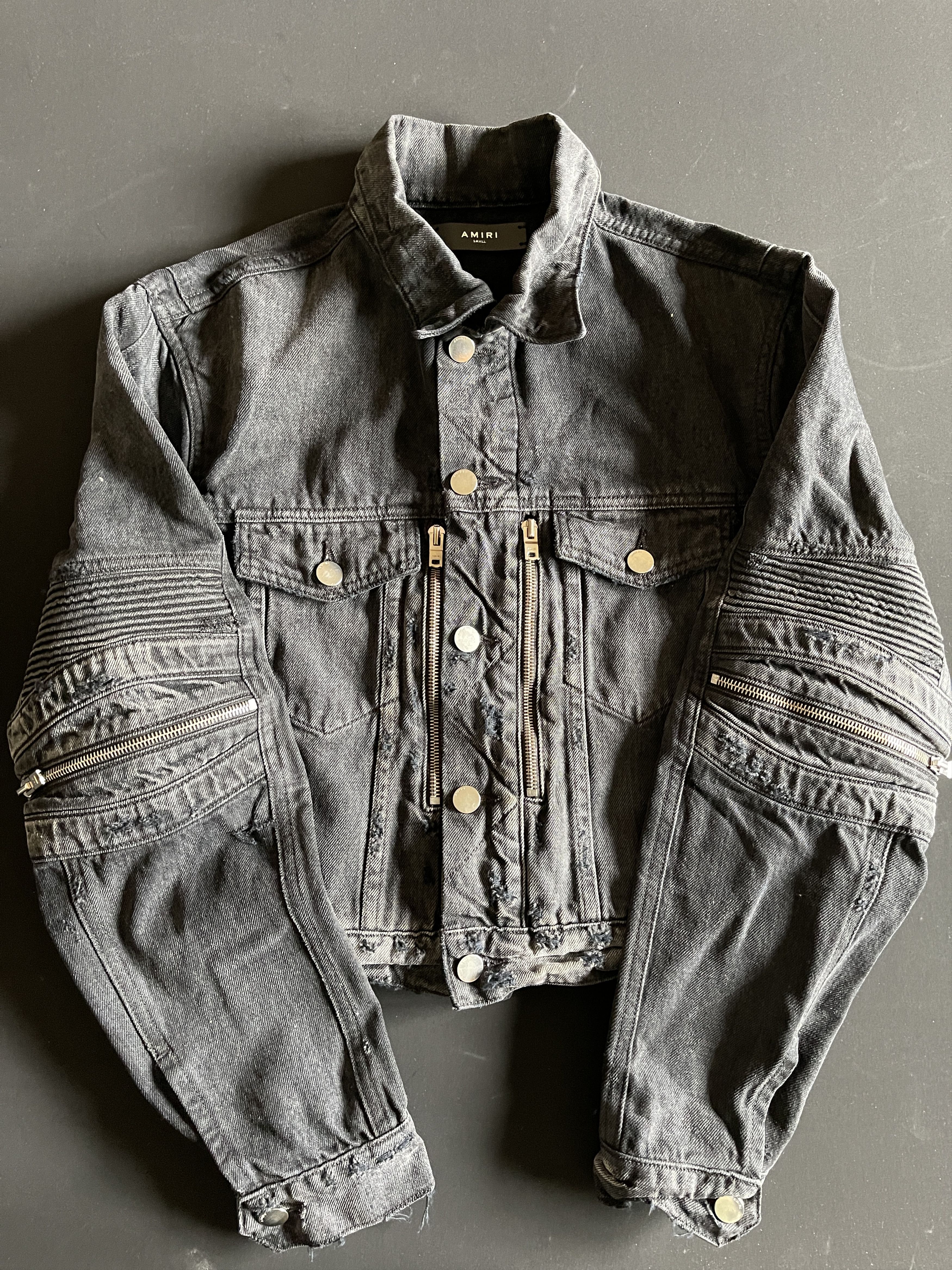 Amiri AMIRI MX2 TRUCKER JACKET SIZE S Size US S / EU 44-46 / 1 - 1 Thumbnail