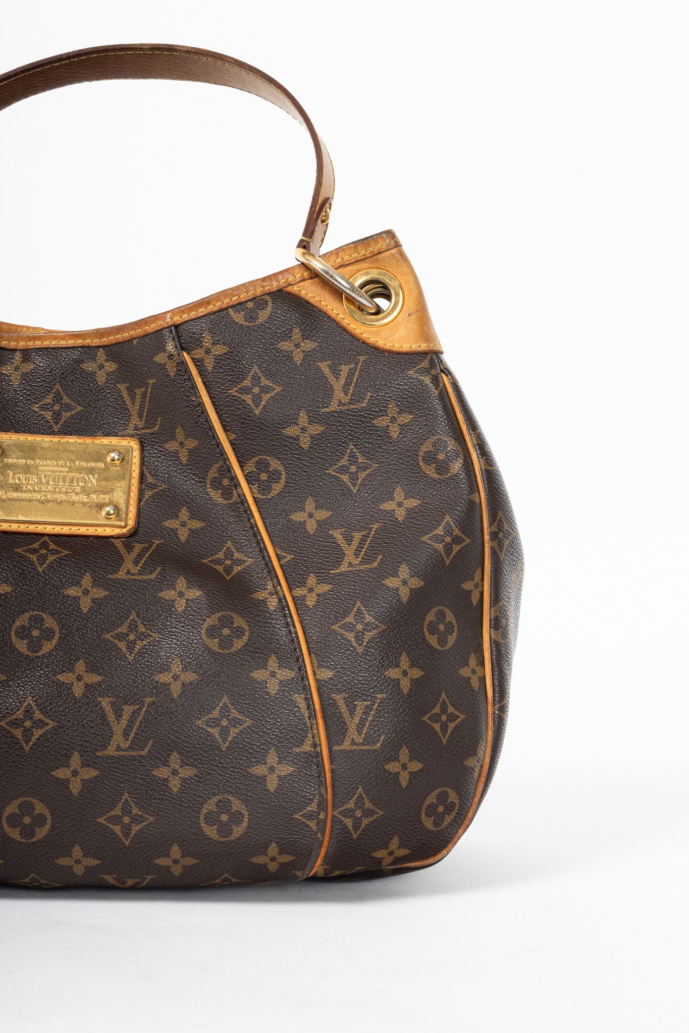 Louis Vuitton Louis Vuitton Galliera PM Monogram Canvas & Leather Hobo Size ONE SIZE - 8 Thumbnail