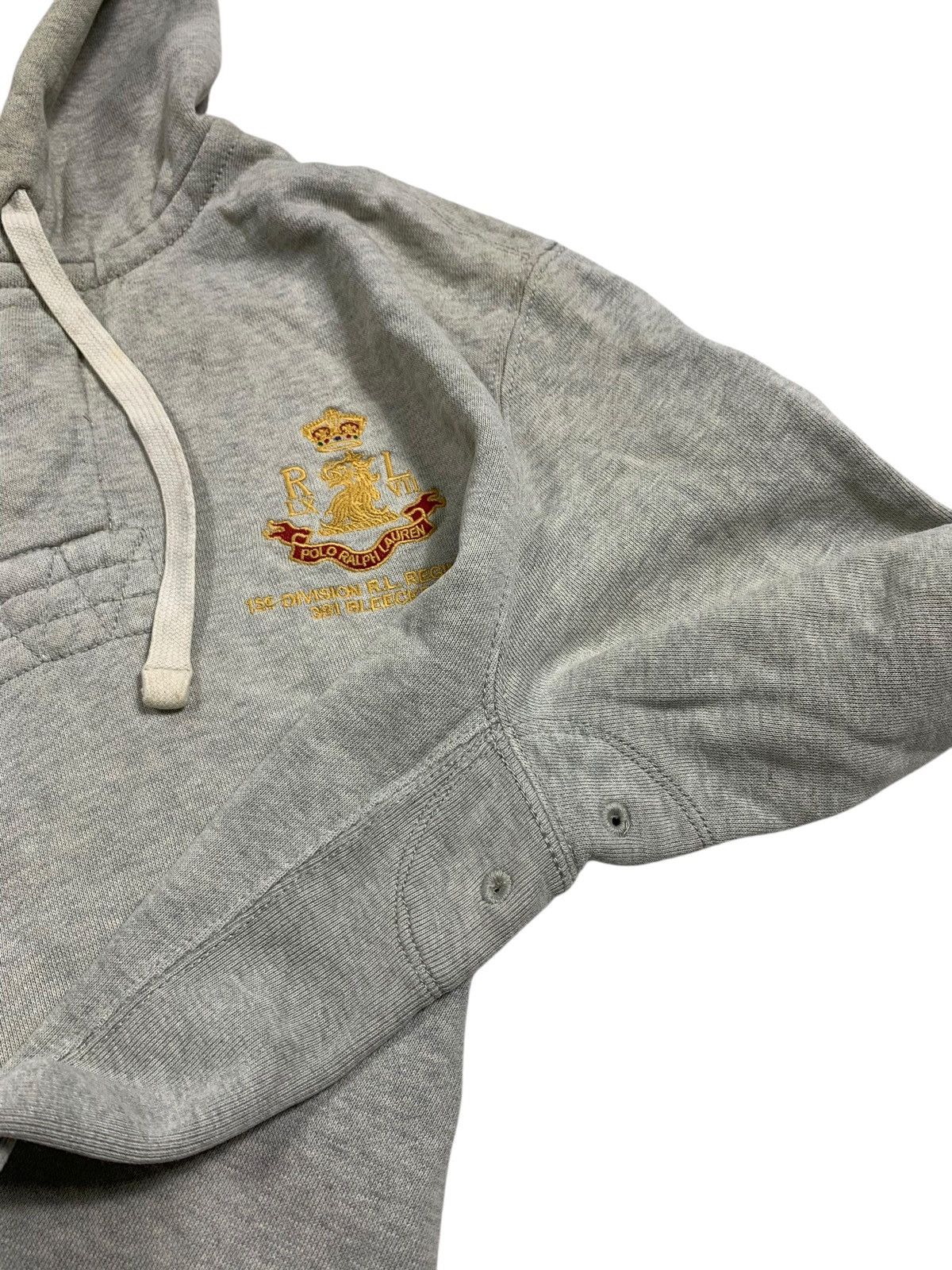 Polo Ralph Lauren Vintage Polo Ralph Lauren Box fit Logo striped y2k hoodie Size US M / EU 48-50 / 2 - 2 Thumbnail
