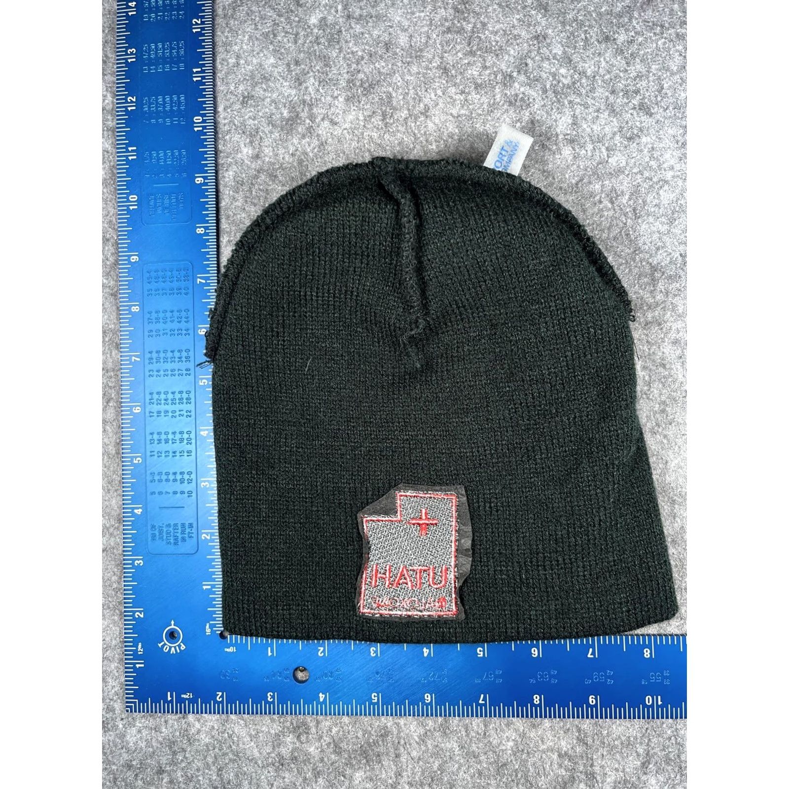 Port & Company Port & Company Beanie Mens One Size Black Knit Winter Naloxone Utah Patch Casual Sportswear Category: Hat Size ONE SIZE - 5 Thumbnail