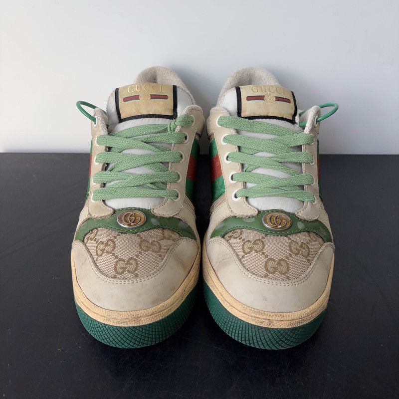Gucci Gucci Screener Vintage Sneakers for Men - Size US 7.5 / EU 40-41 - 1 Thumbnail