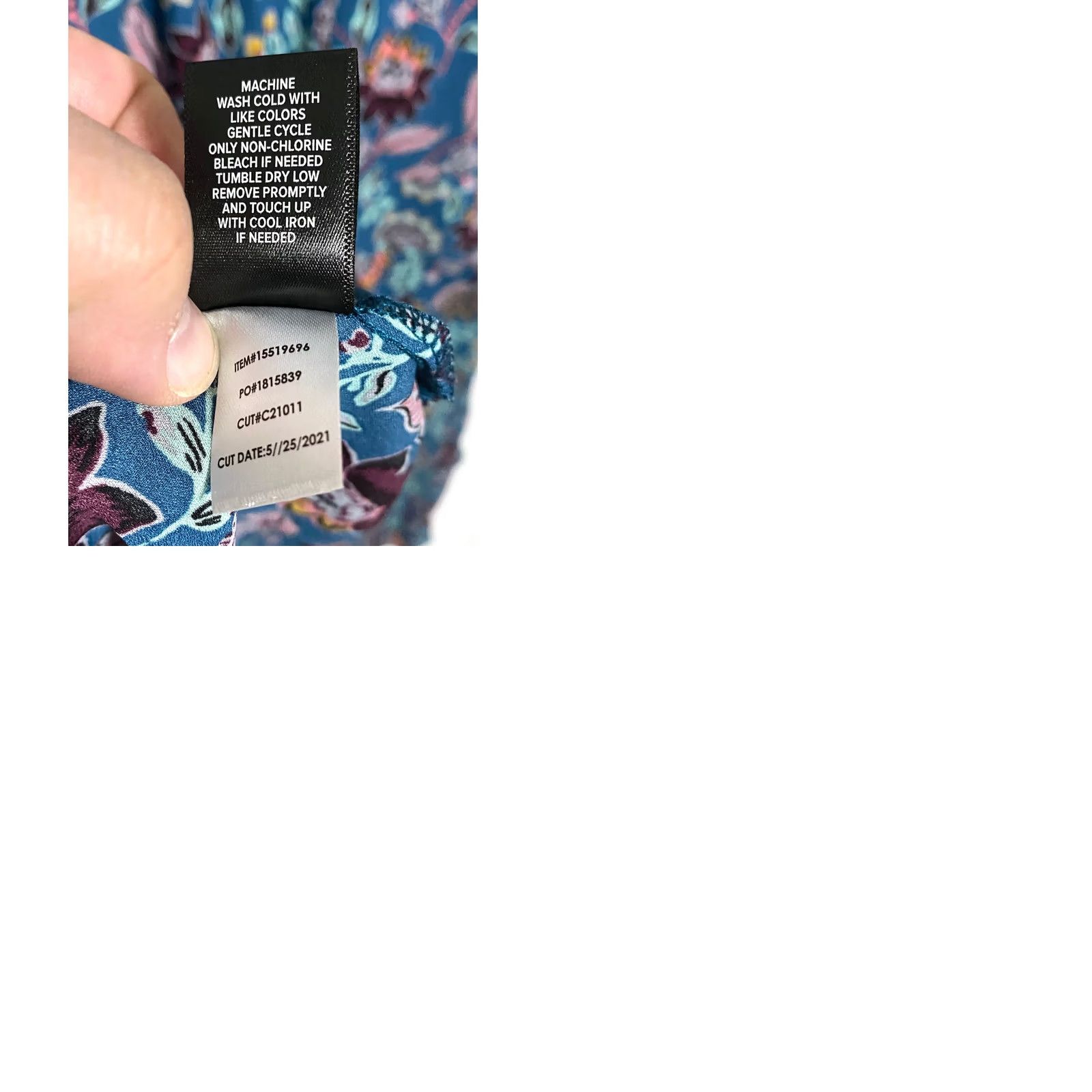 Torrid Torrid 2X Blouse Georgette Floral Wrap Tunic V Neck Boho Flowy Feminine Shirt Women Plus 2X Blue Floral Wrap Tunic Blouse Size XXL / US 16-18 / IT 52-54 - 9 Thumbnail