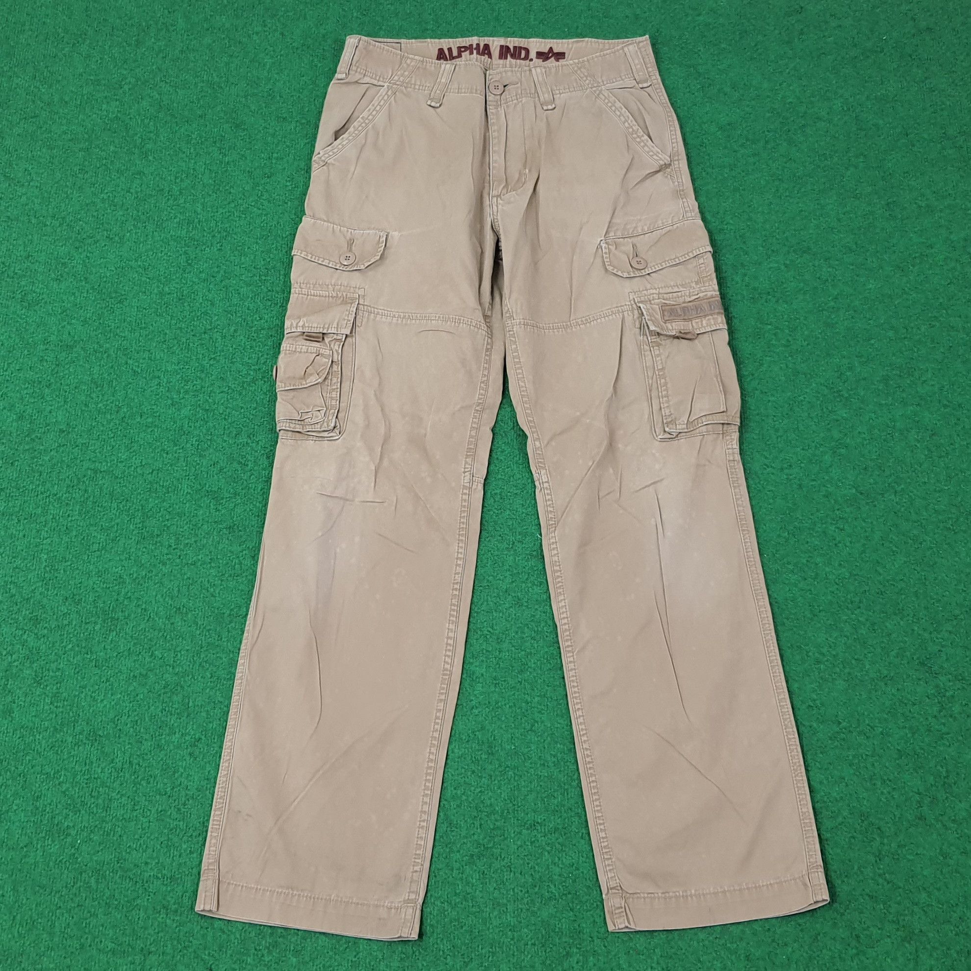Alpha Industries Vintage Alpha Industries Cargo Pants C244N4 Size US 31 - 1 Thumbnail
