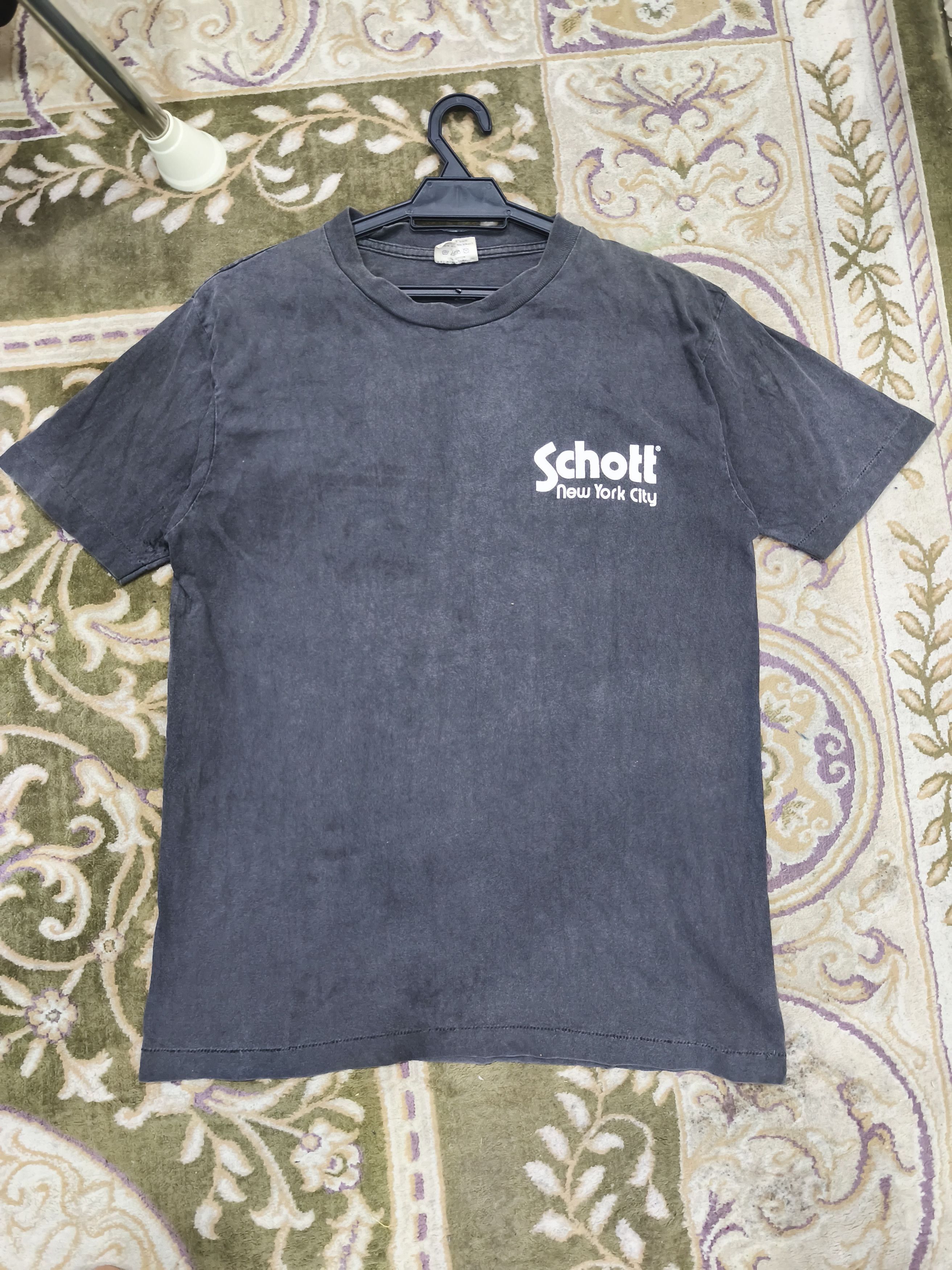 Schott Vintage Schott t shirt Size US M / EU 48-50 / 2 - 1 Thumbnail