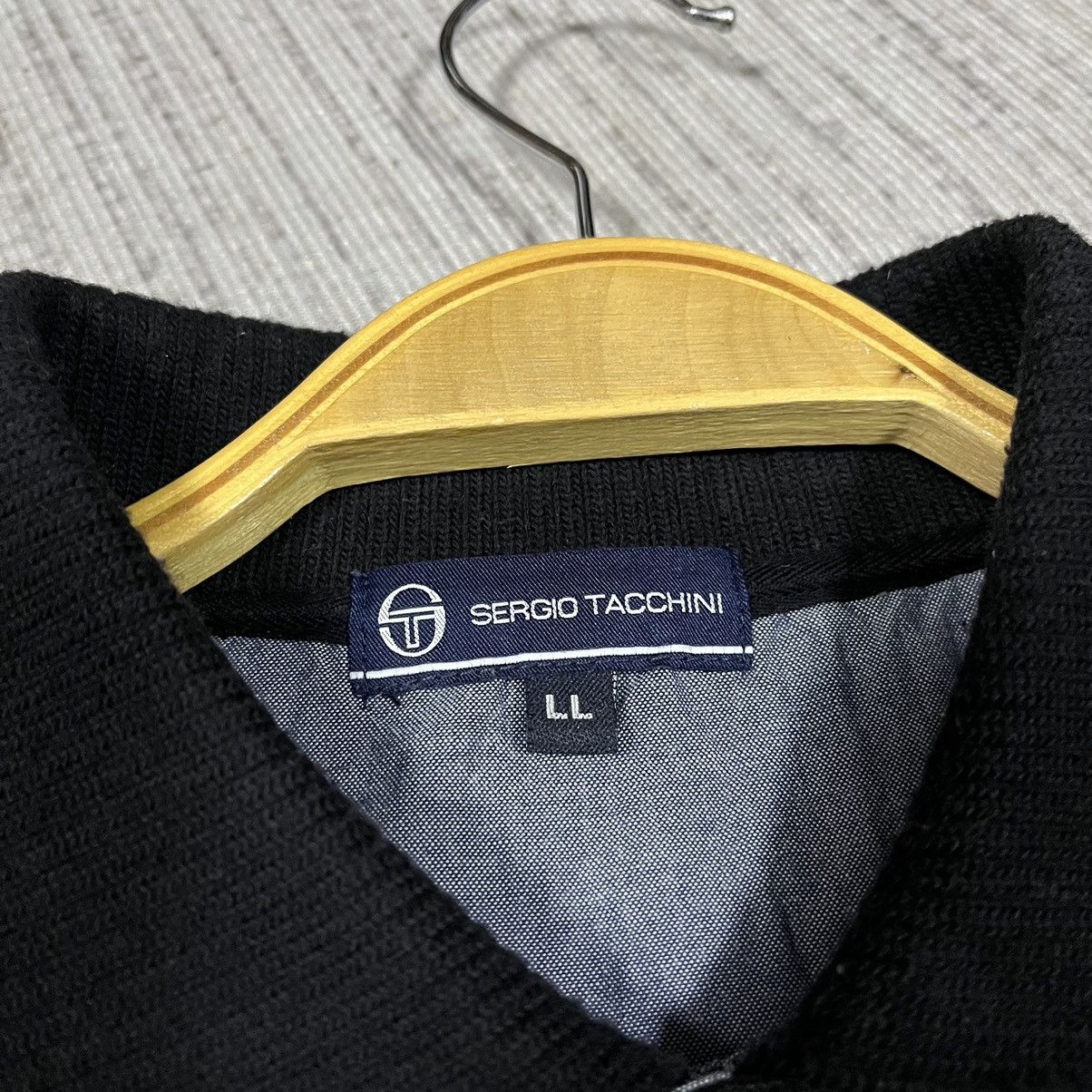 Japanese Brand × Sergio Tacchini × Vintage Vintage Sergio Tacchini half button sweater Size US L / EU 52-54 / 3 - 9 Thumbnail