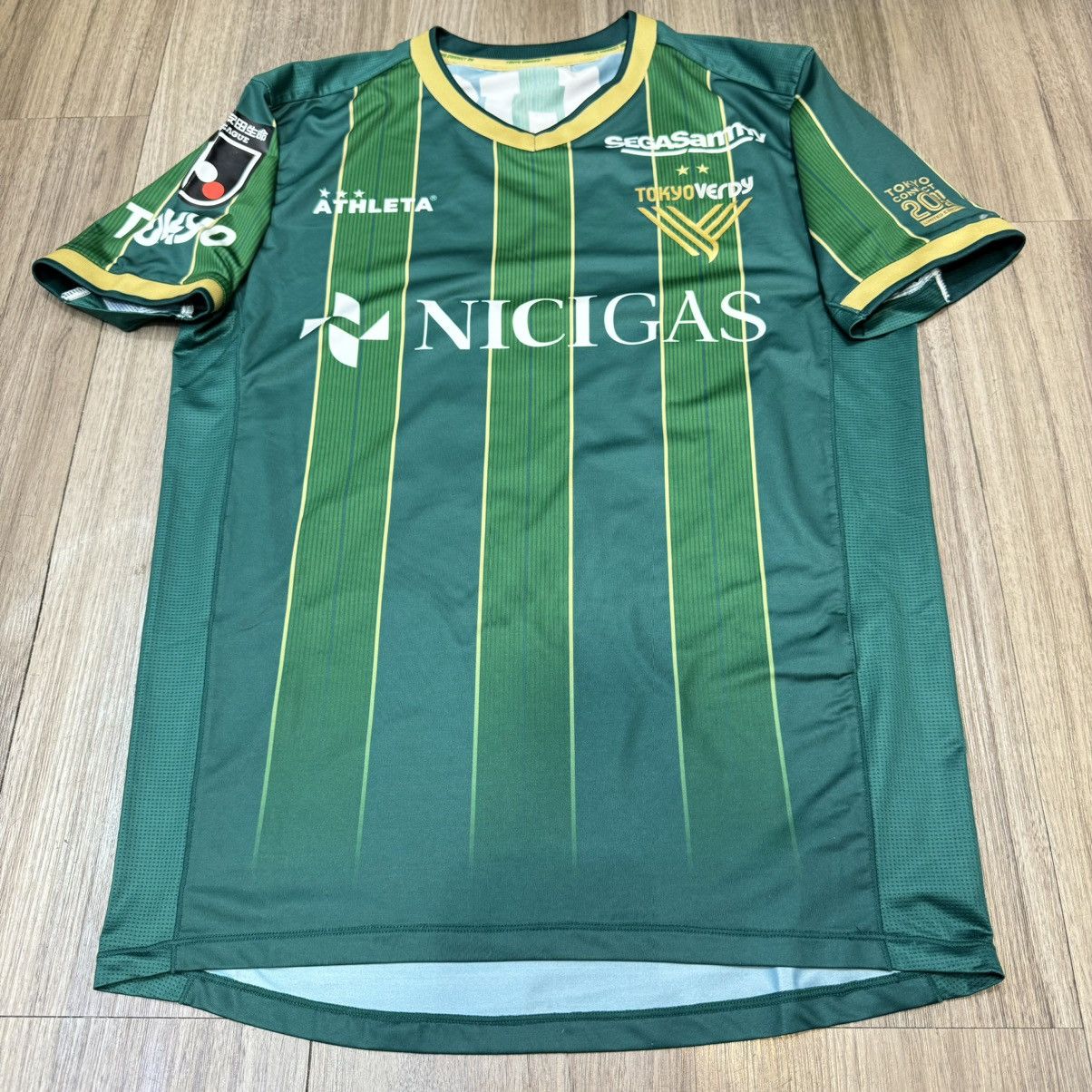 Japanese Brand Tokyo Verdy 2021 match issue third kit # 4 Kajikawa Size US L / EU 52-54 / 3 - 2 Thumbnail