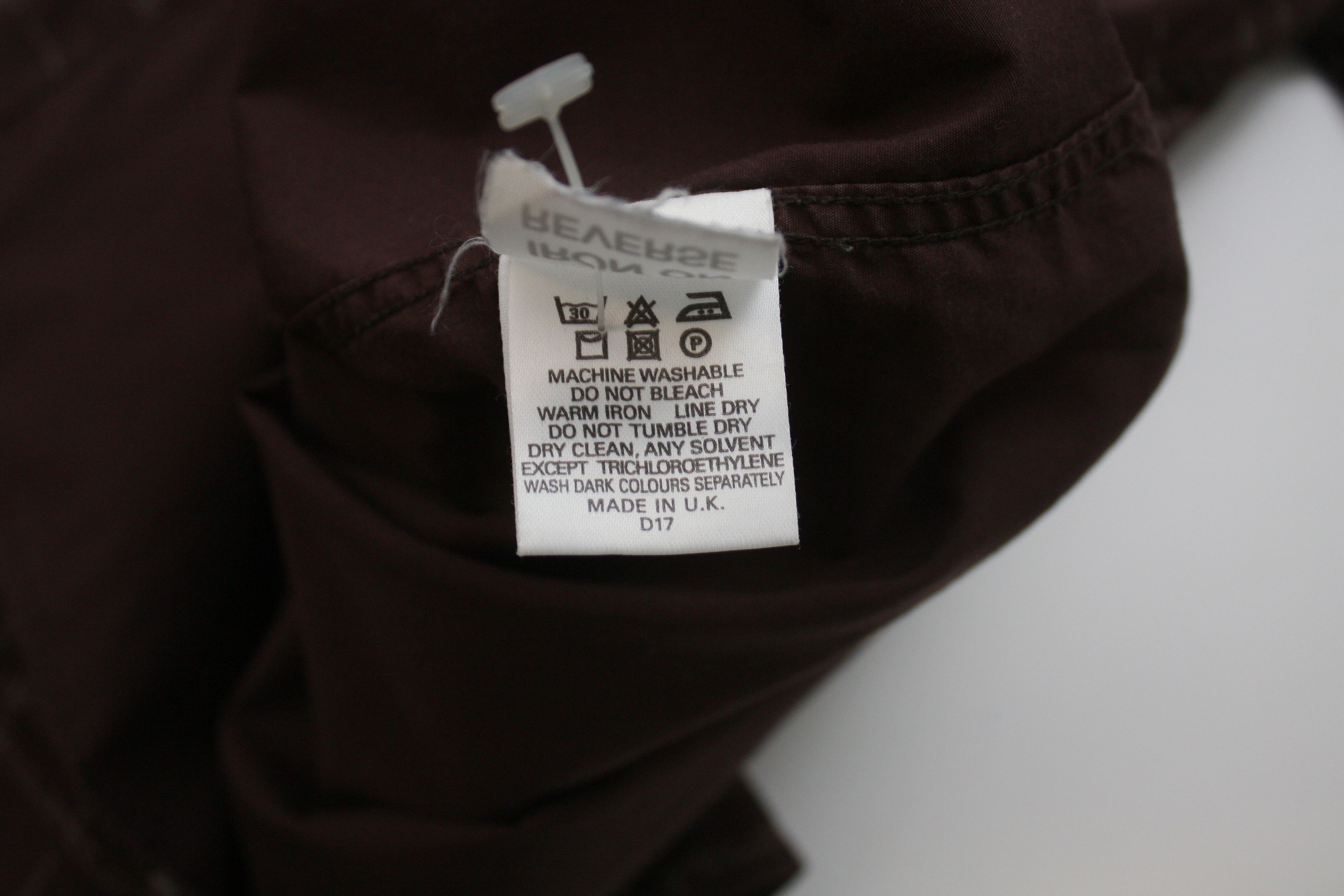 Burberry Burberry Brown Checkered Short Sleeve Shirt 16 1/2 | 42 Size US M / EU 48-50 / 2 - 5 Thumbnail